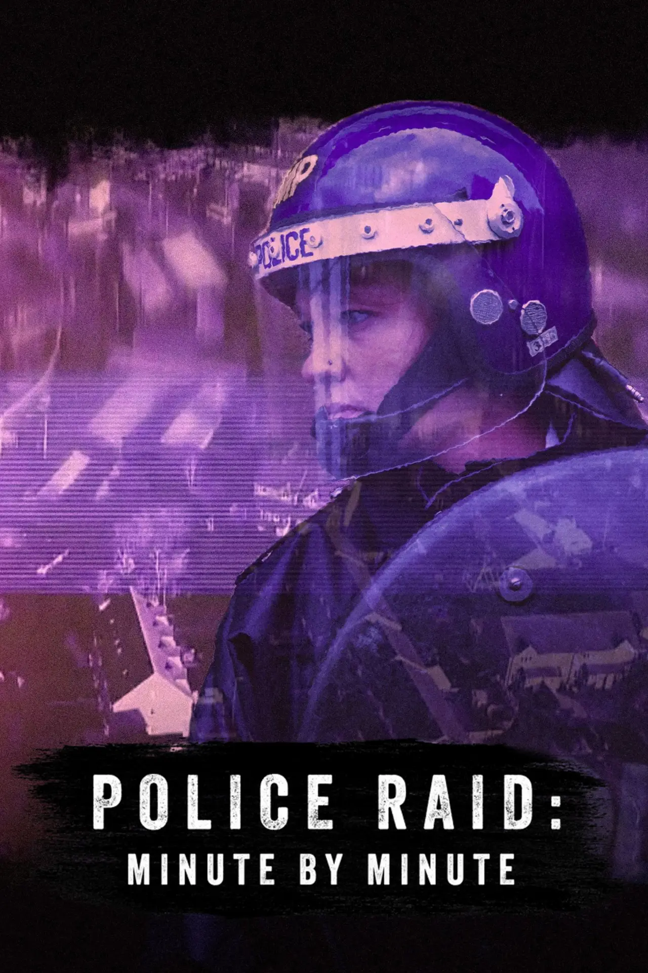 Plakat filmowy "Police Raid: Minute by Minute"