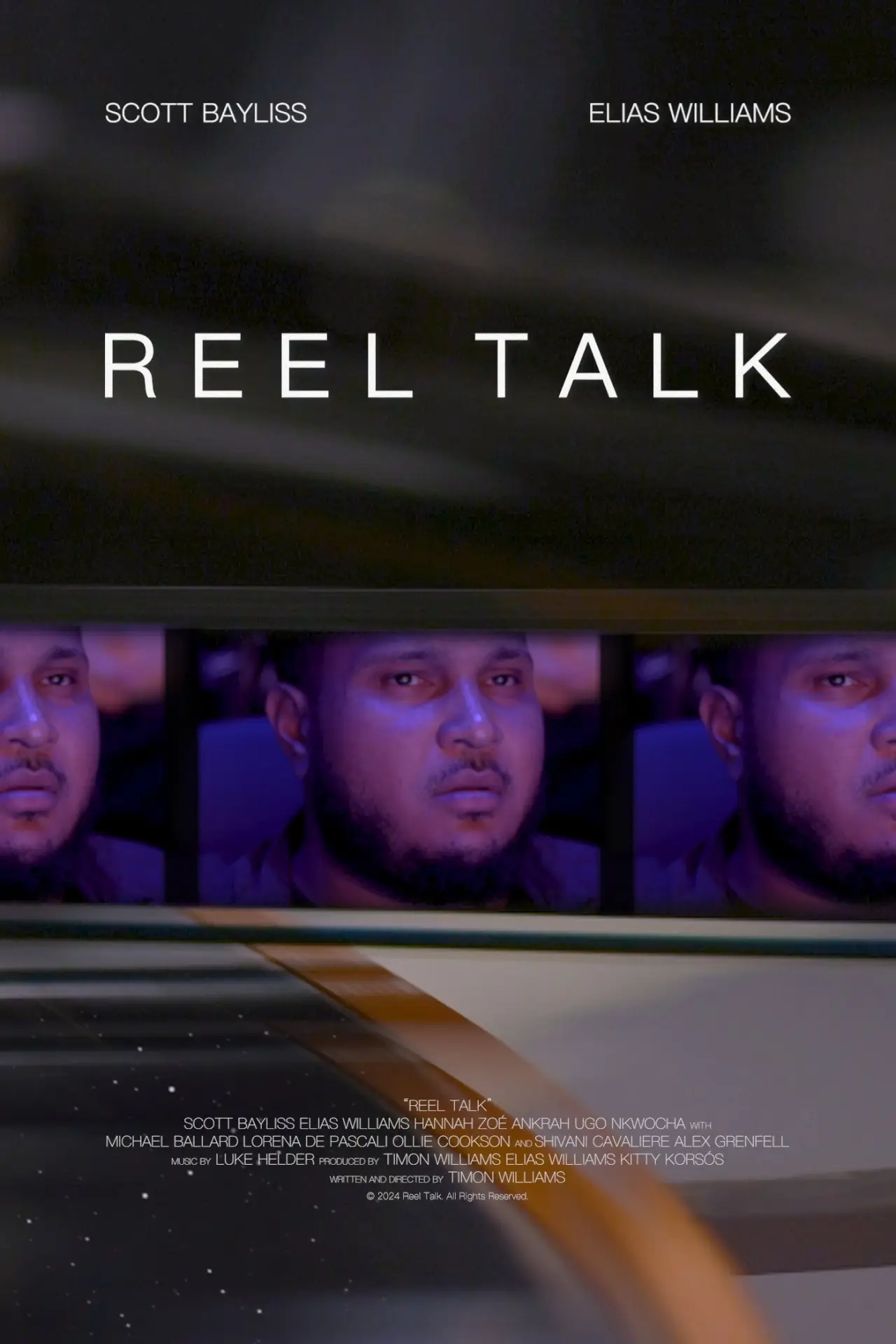 Plakat filmowy "Reel Talk"