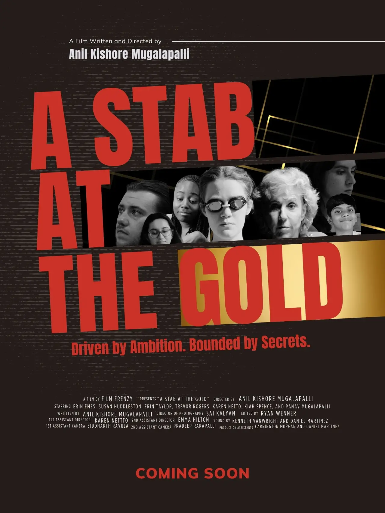 Plakat filmowy "A Stab At The Gold"