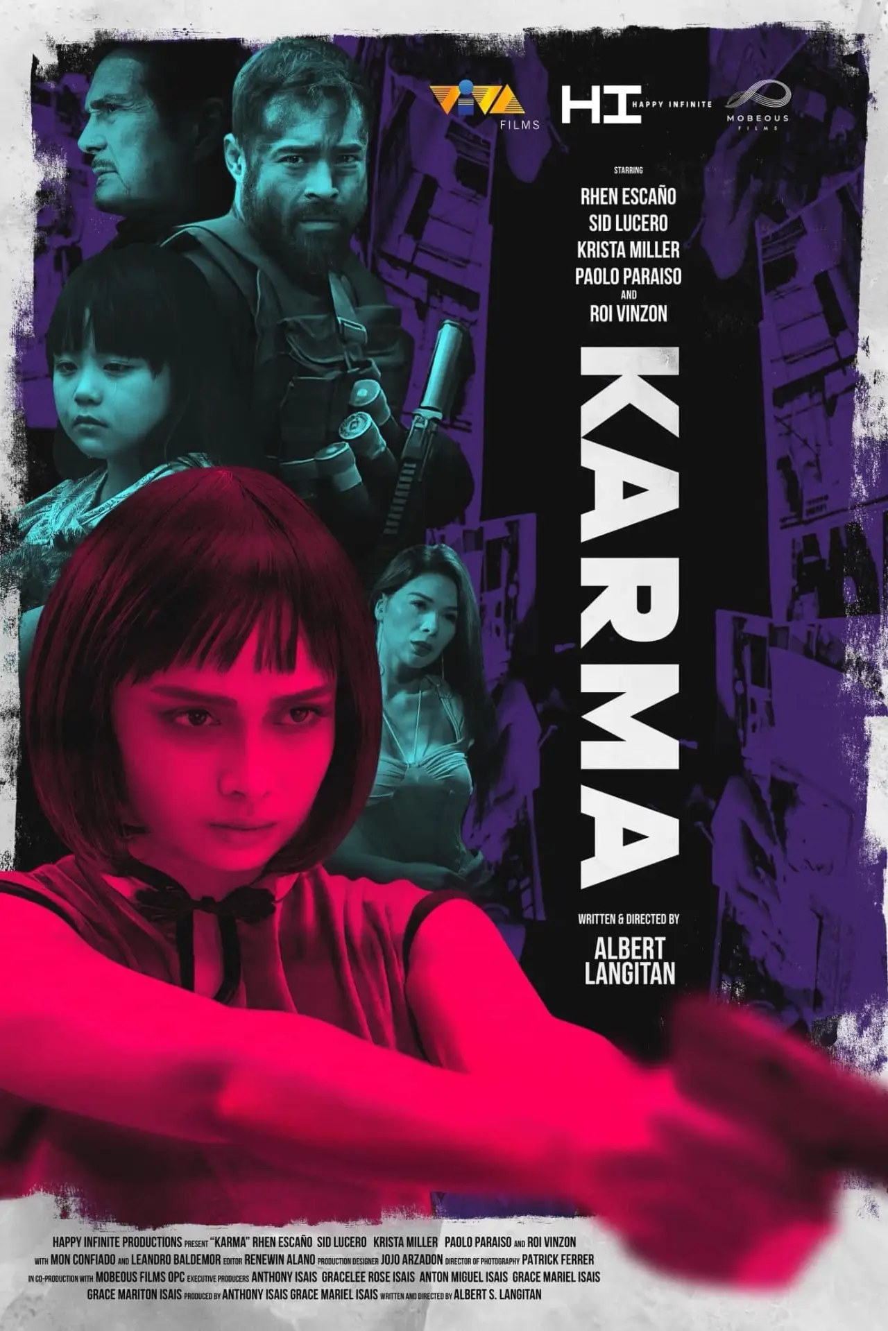 Plakat filmowy "Karma"