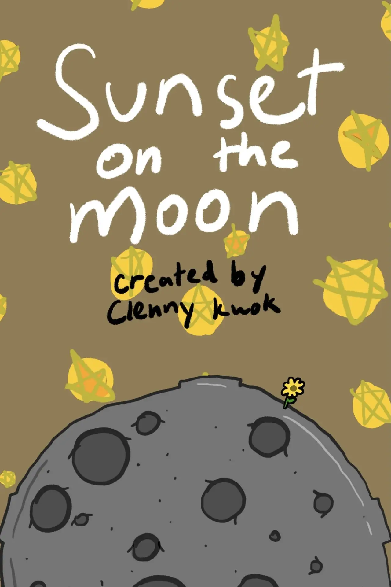 Plakat filmowy "Sunset on the Moon"