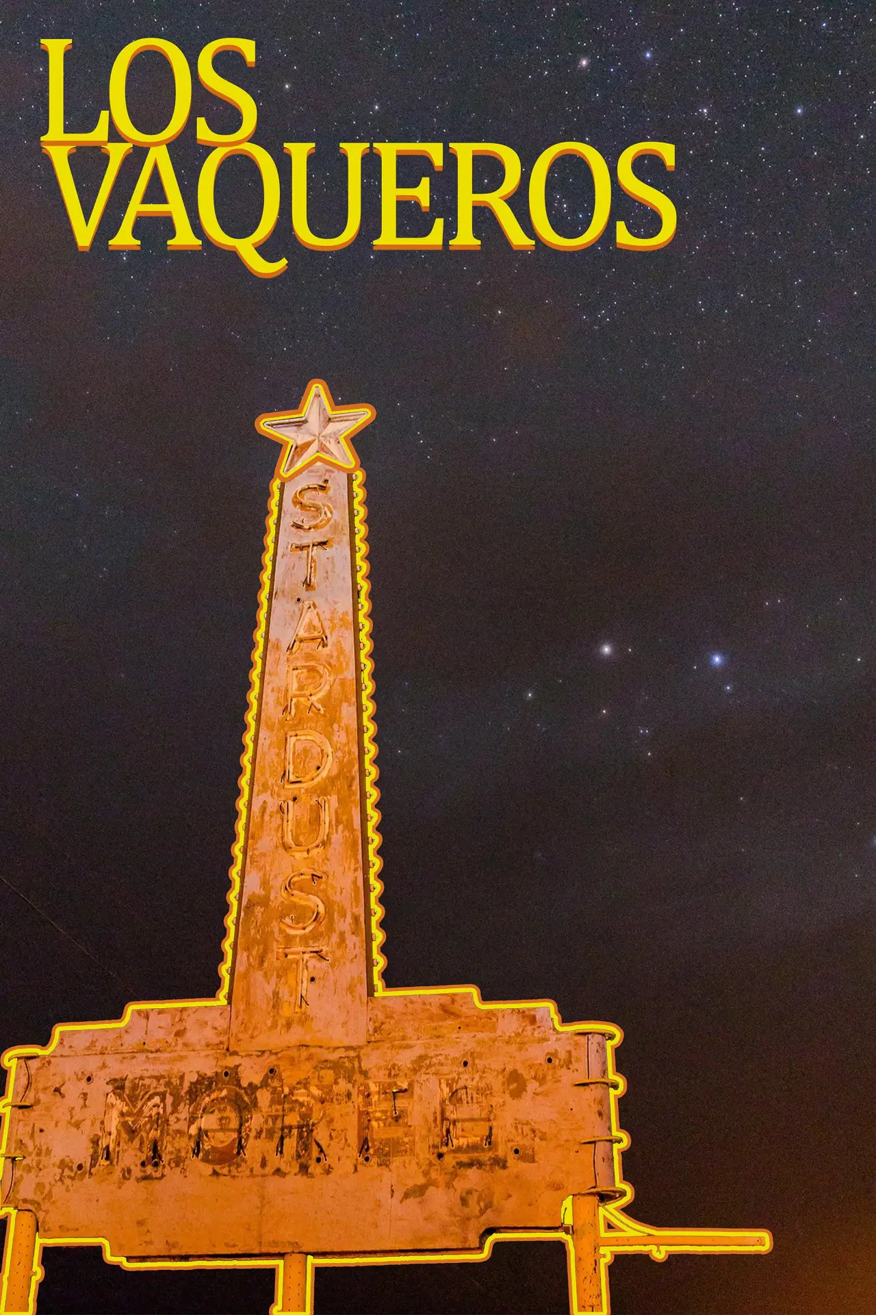 Plakat filmowy "Los Vaqueros"