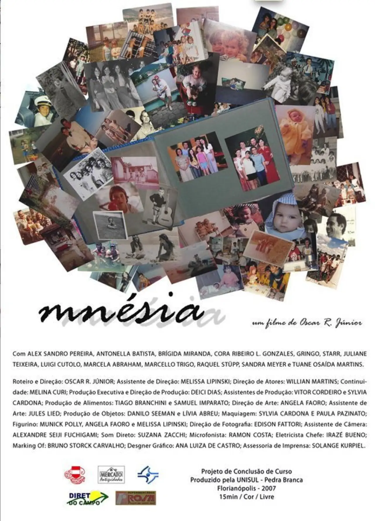 Plakat filmowy "Mnésia"