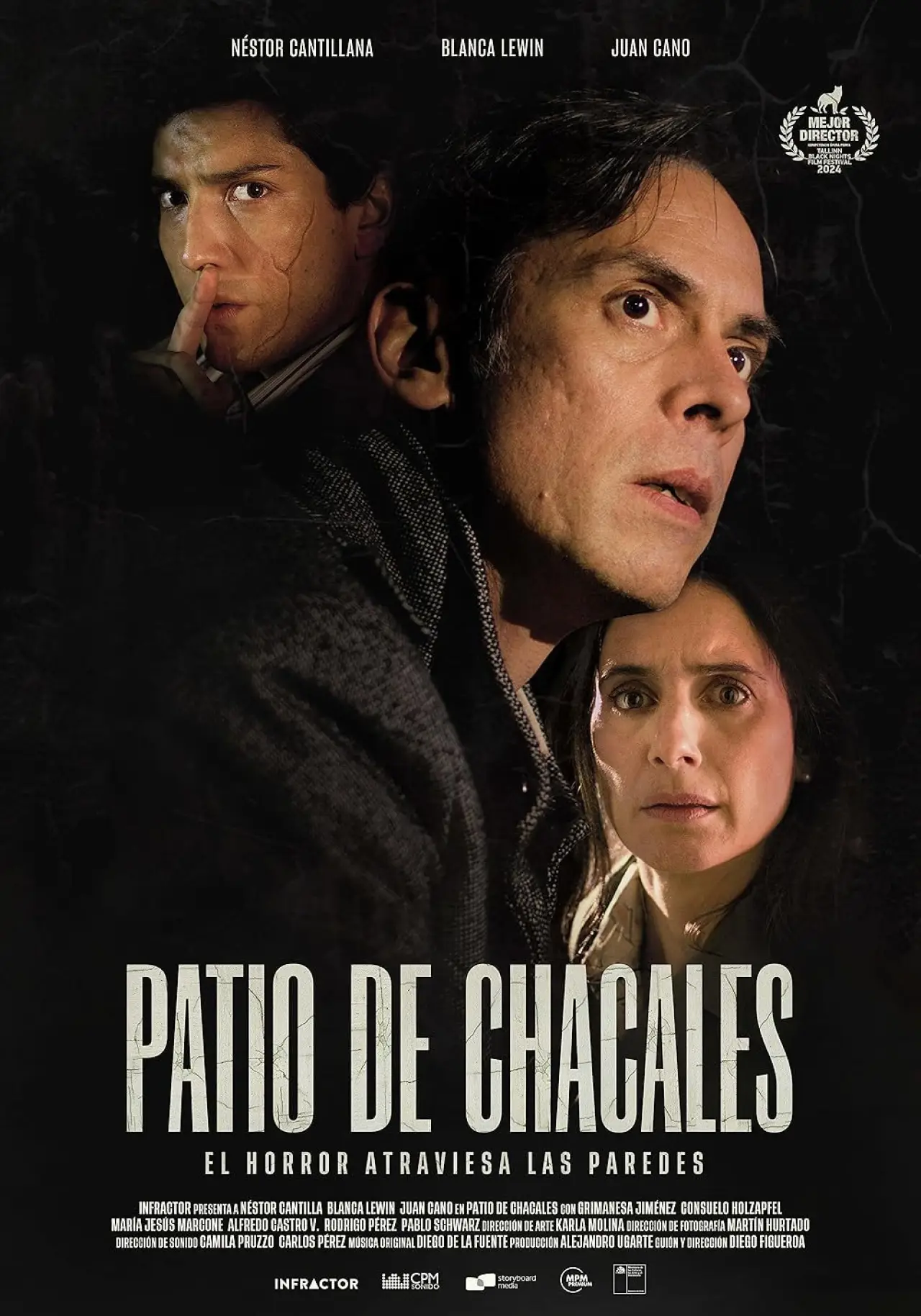 Plakat filmowy "Patio de Chacales"