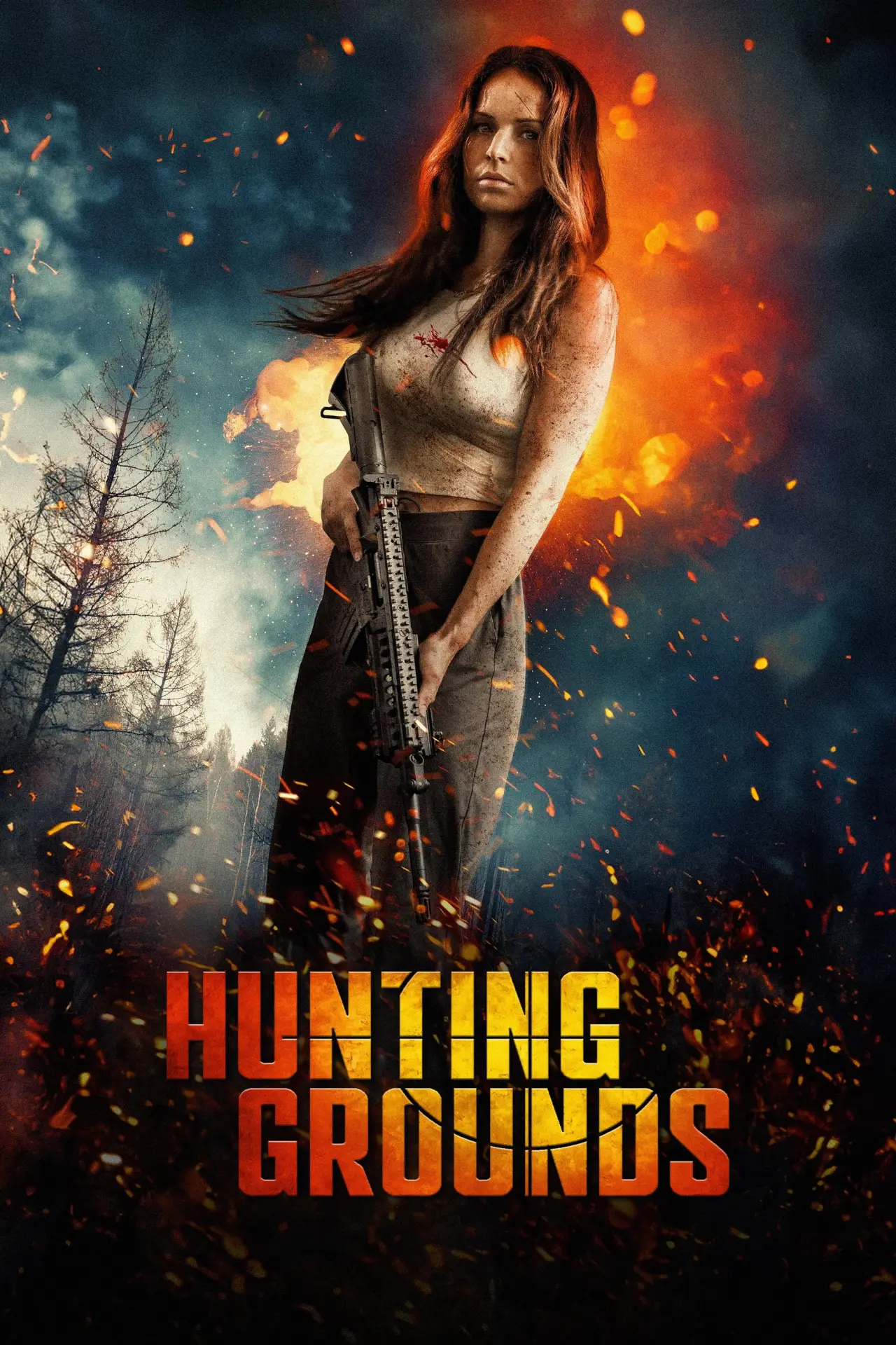 Plakat filmowy "Łowy"