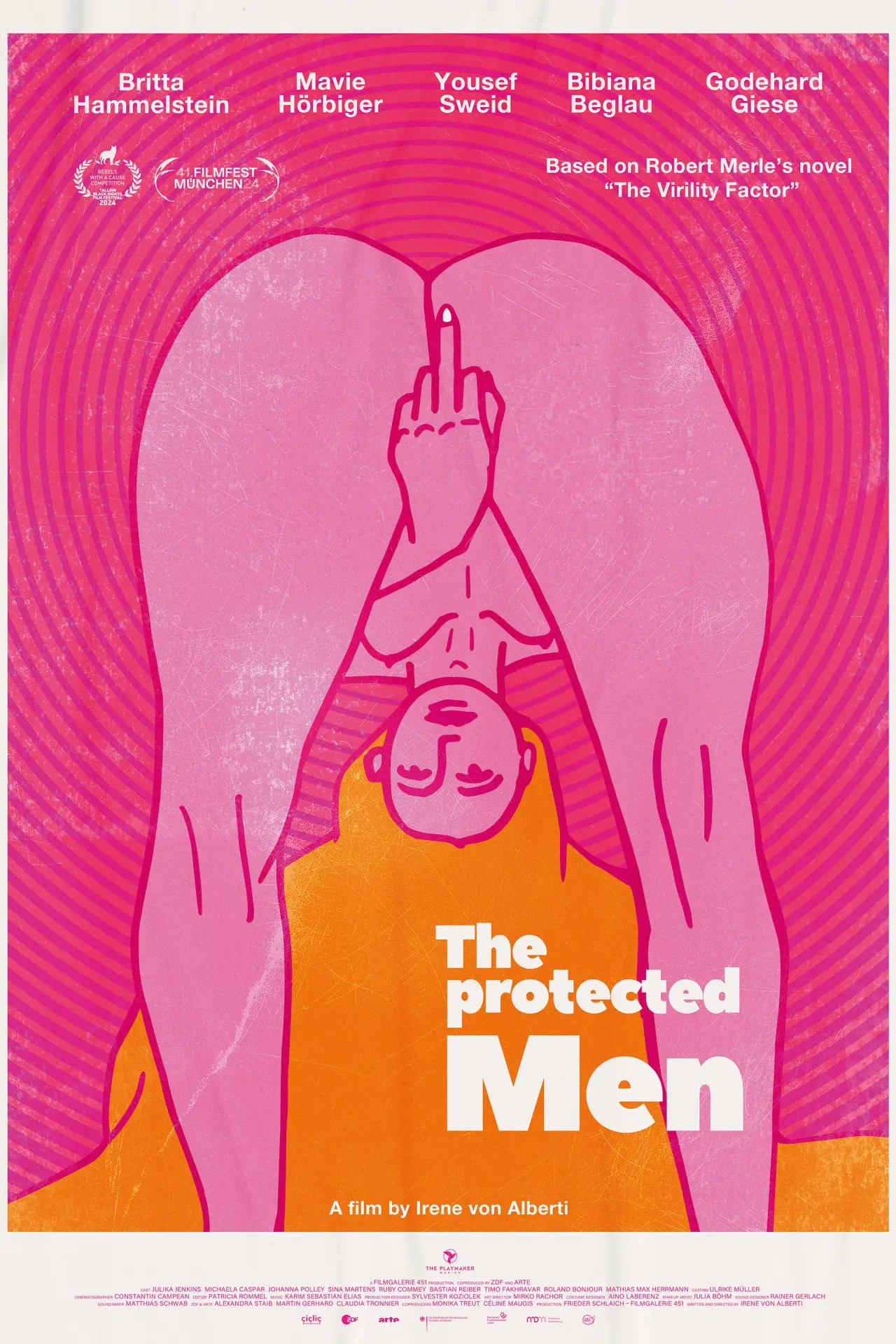 Plakat filmowy "Die geschützten Männer"