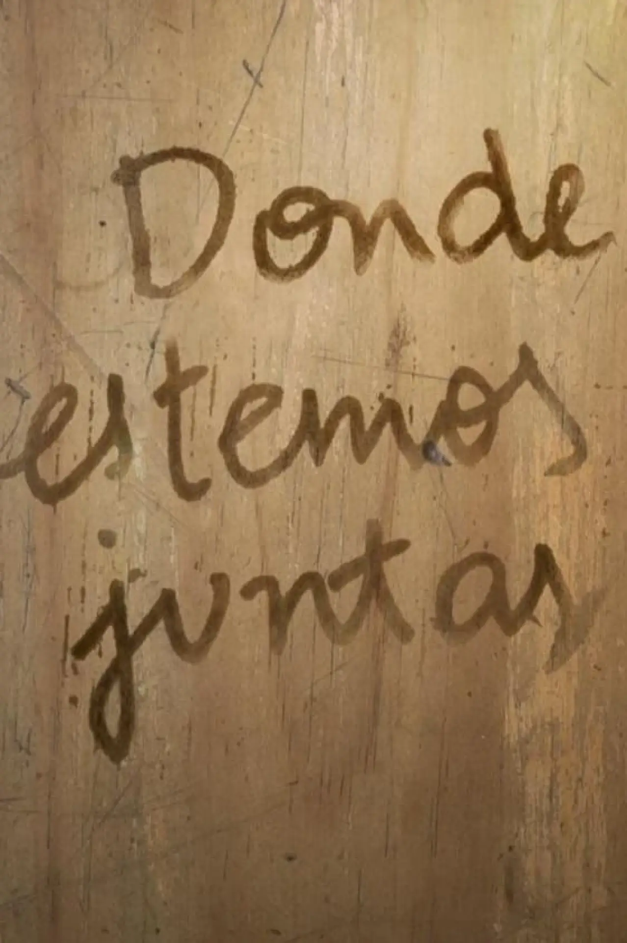 Plakat filmowy "Donde estemos juntas"