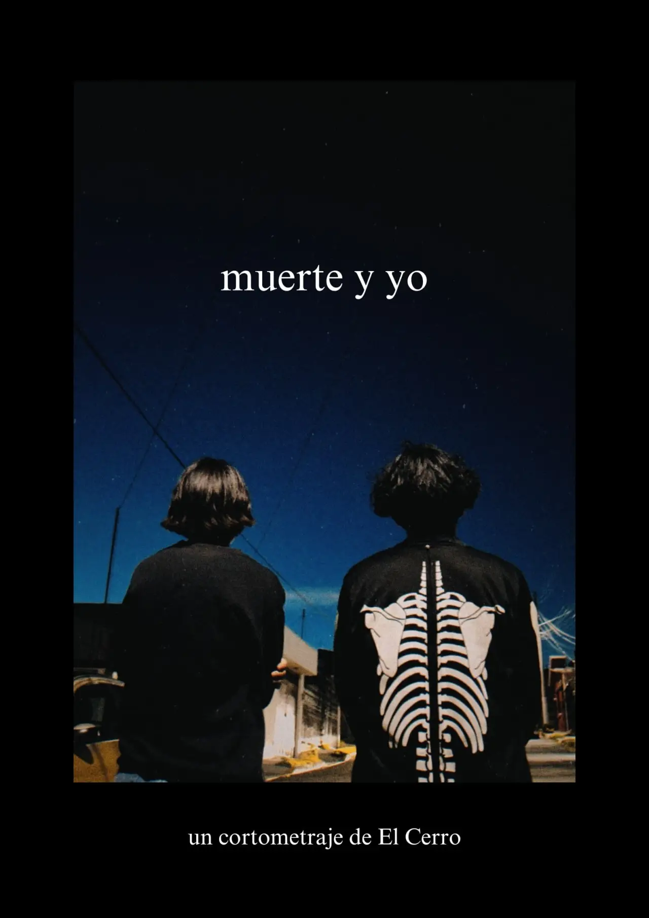 Plakat filmowy "muerte y yo"