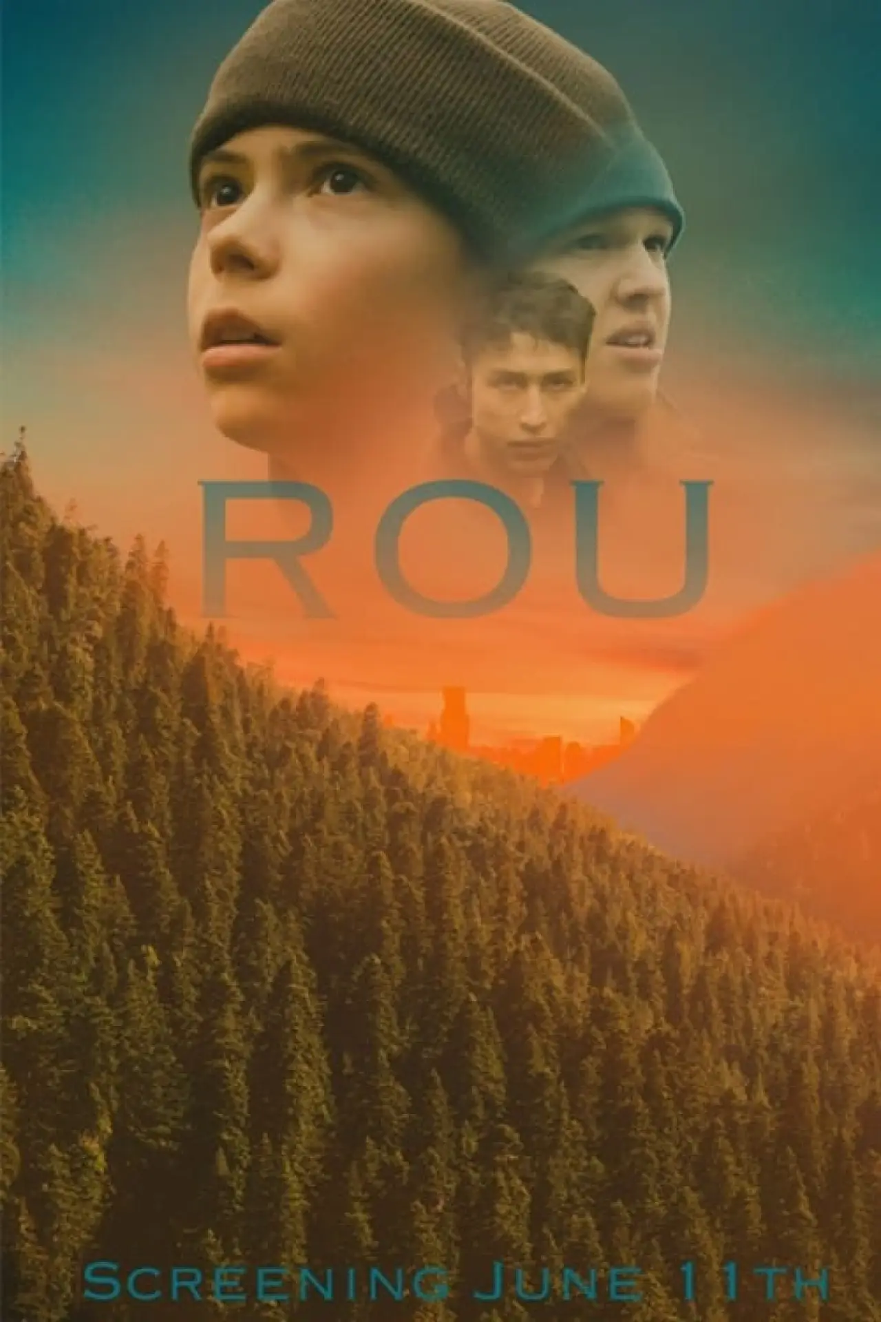 Plakat filmowy "Rou"