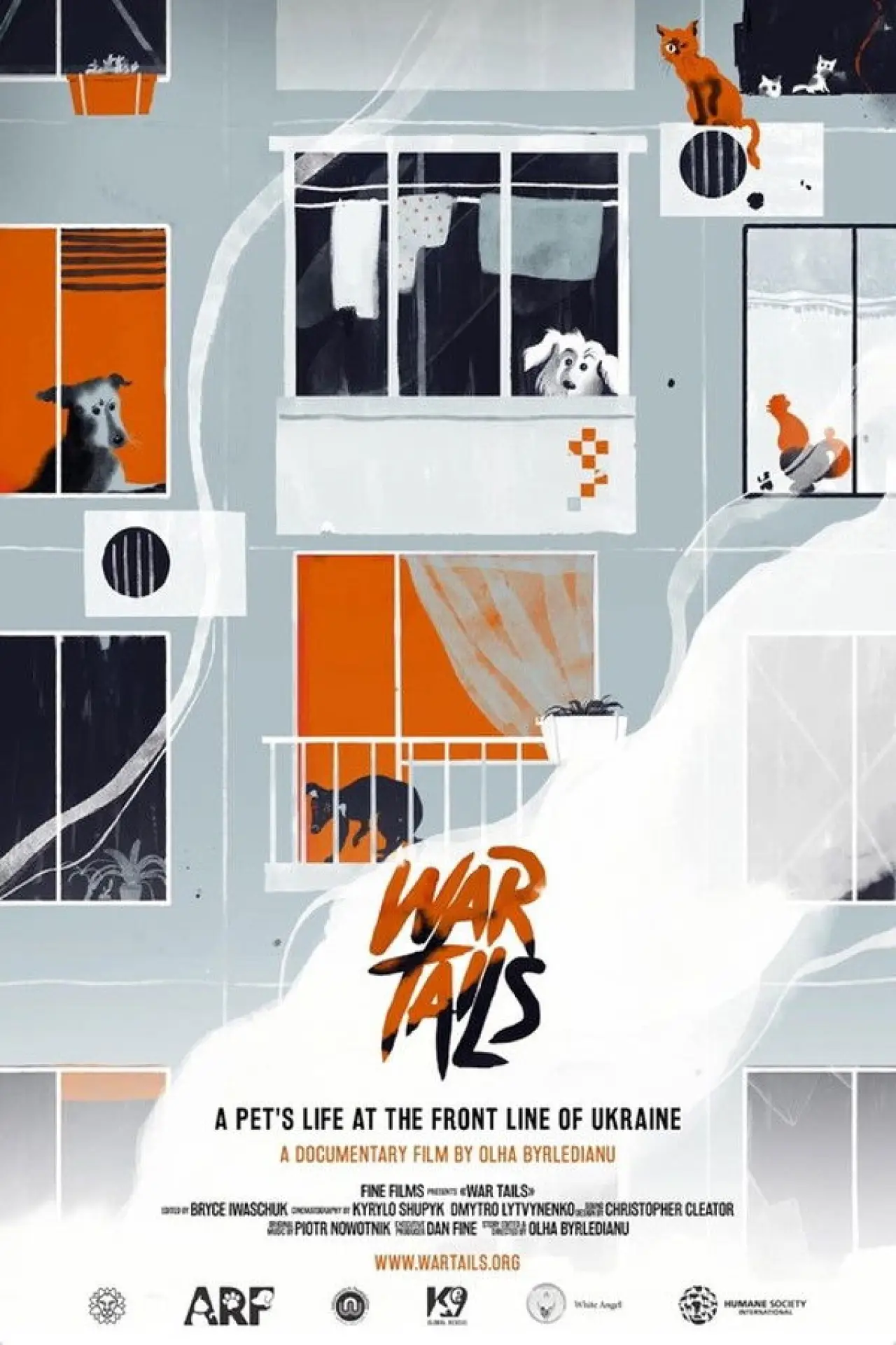 Plakat filmowy "War Tails"