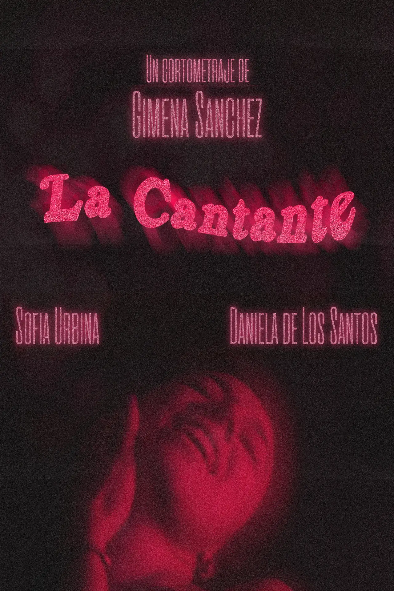 Plakat filmowy "La Cantante"