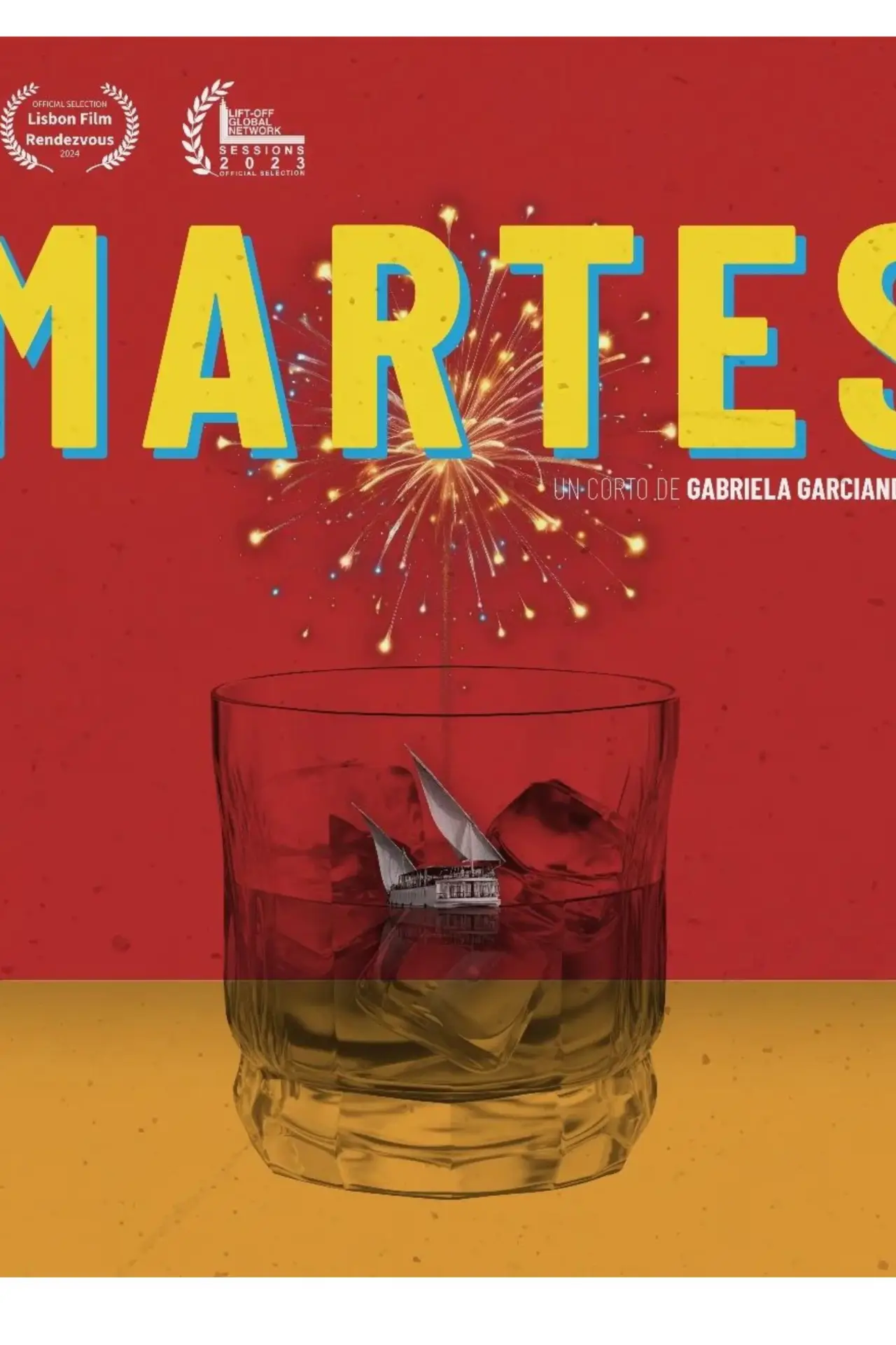 Plakat filmowy "Martes"