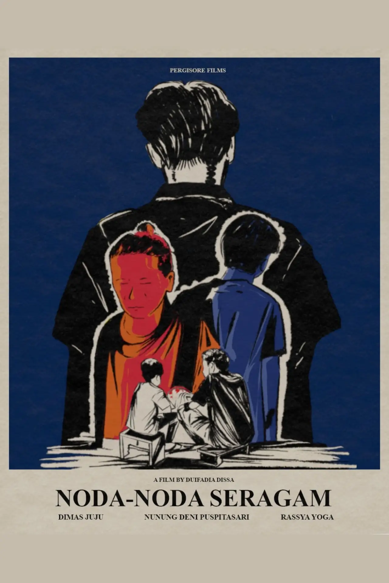 Plakat filmowy "Noda-Noda Seragam"