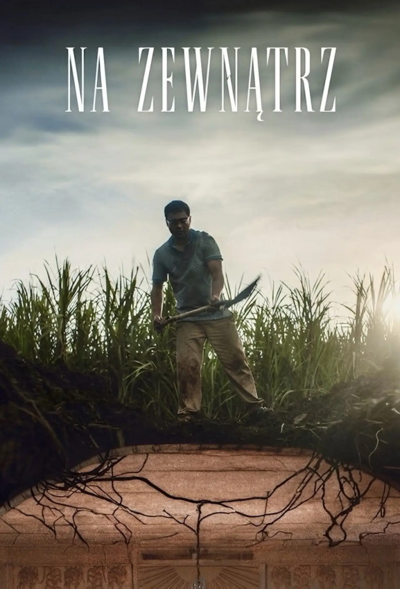 Plakat filmowy "Na zewnątrz"