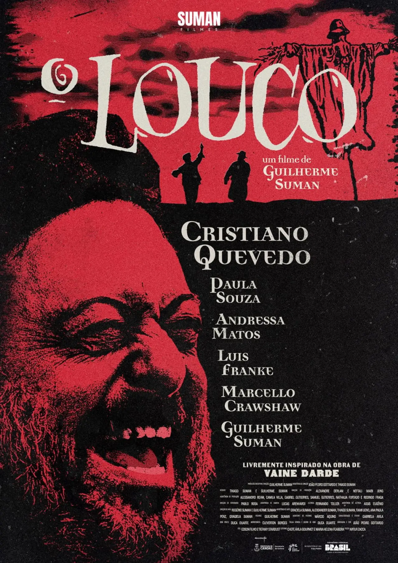 Plakat filmowy "O Louco"