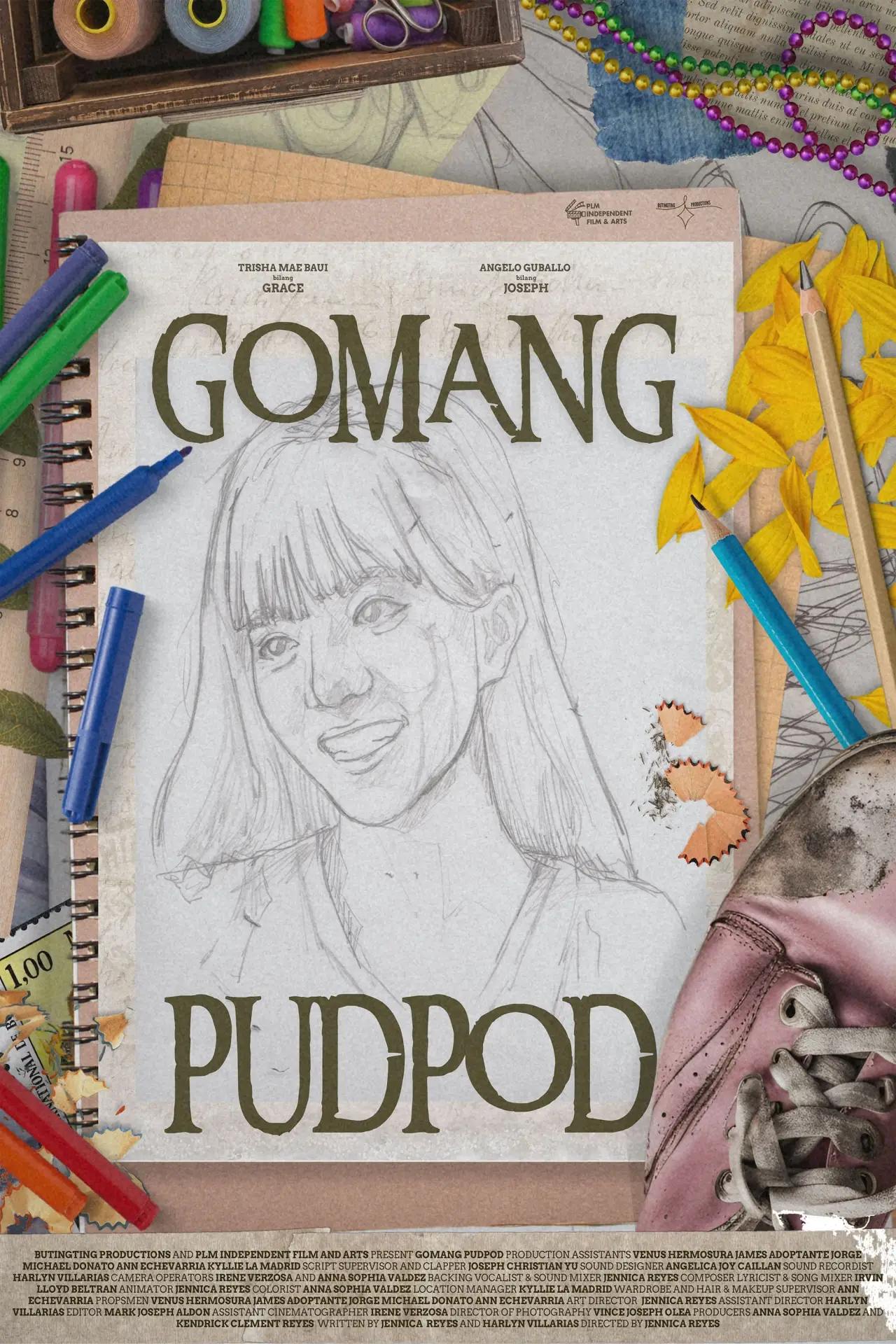 Plakat filmowy "Gomang Pudpod"
