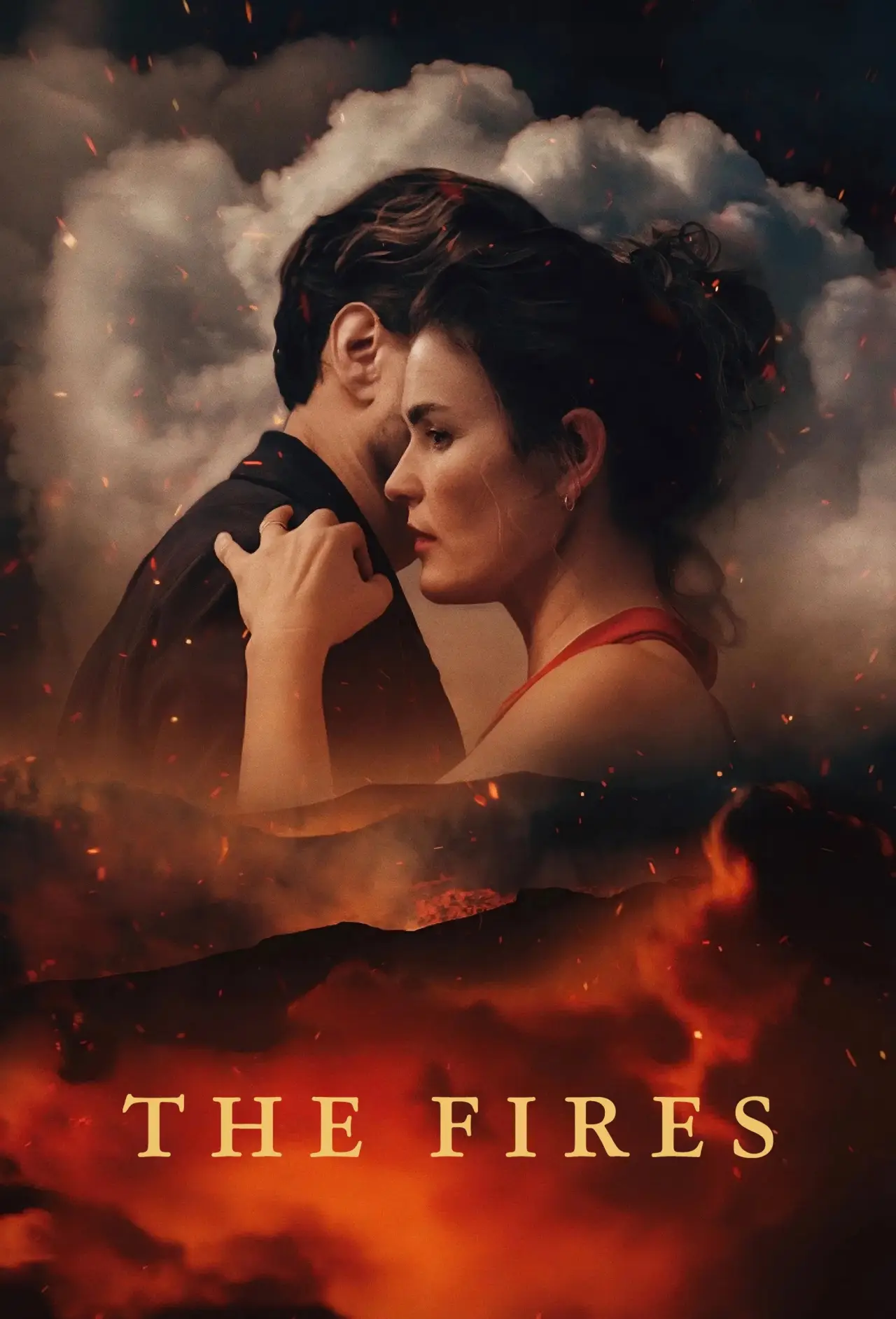 Plakat filmowy "Ognie"