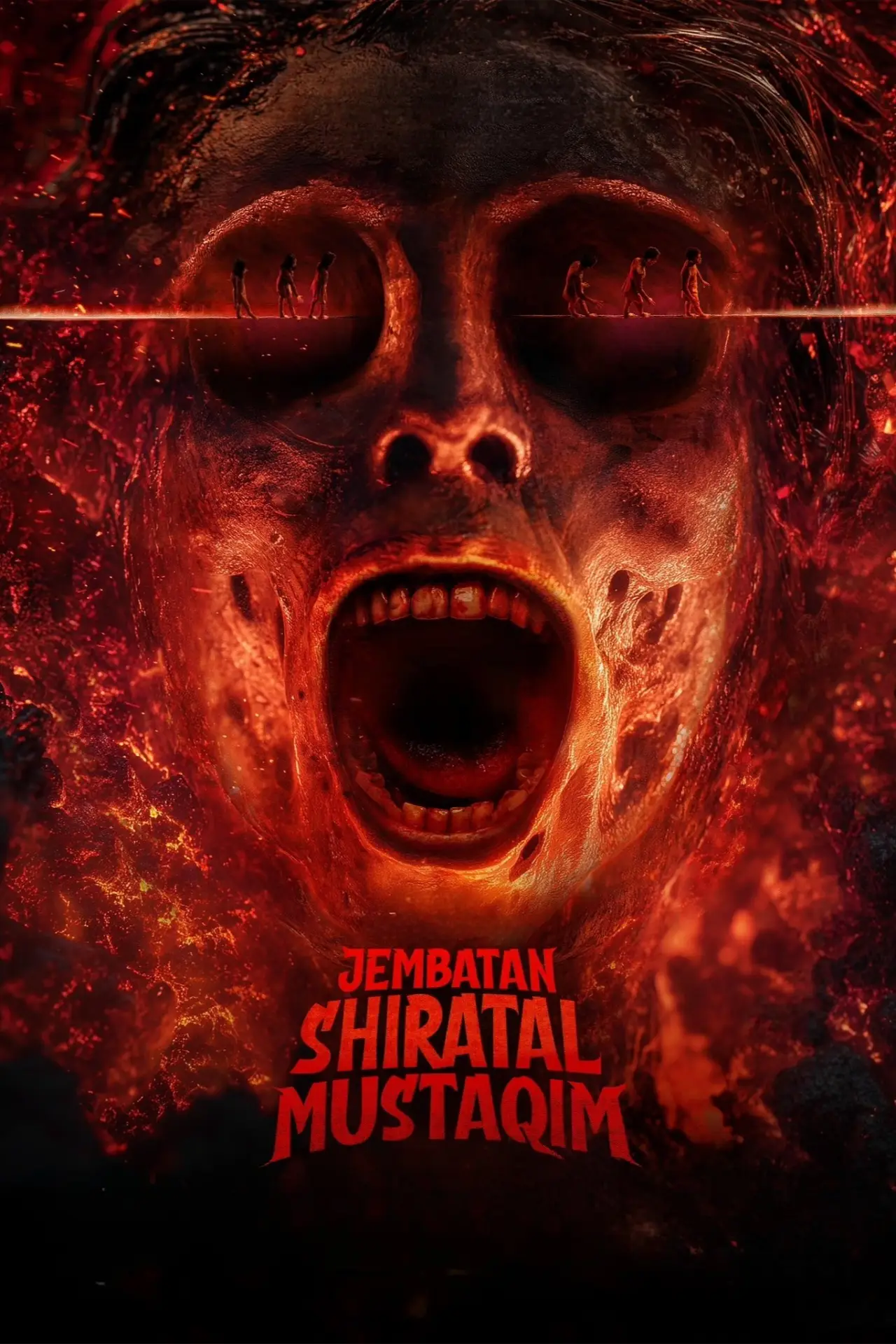 Plakat filmowy "Jembatan Shiratal Mustaqim"