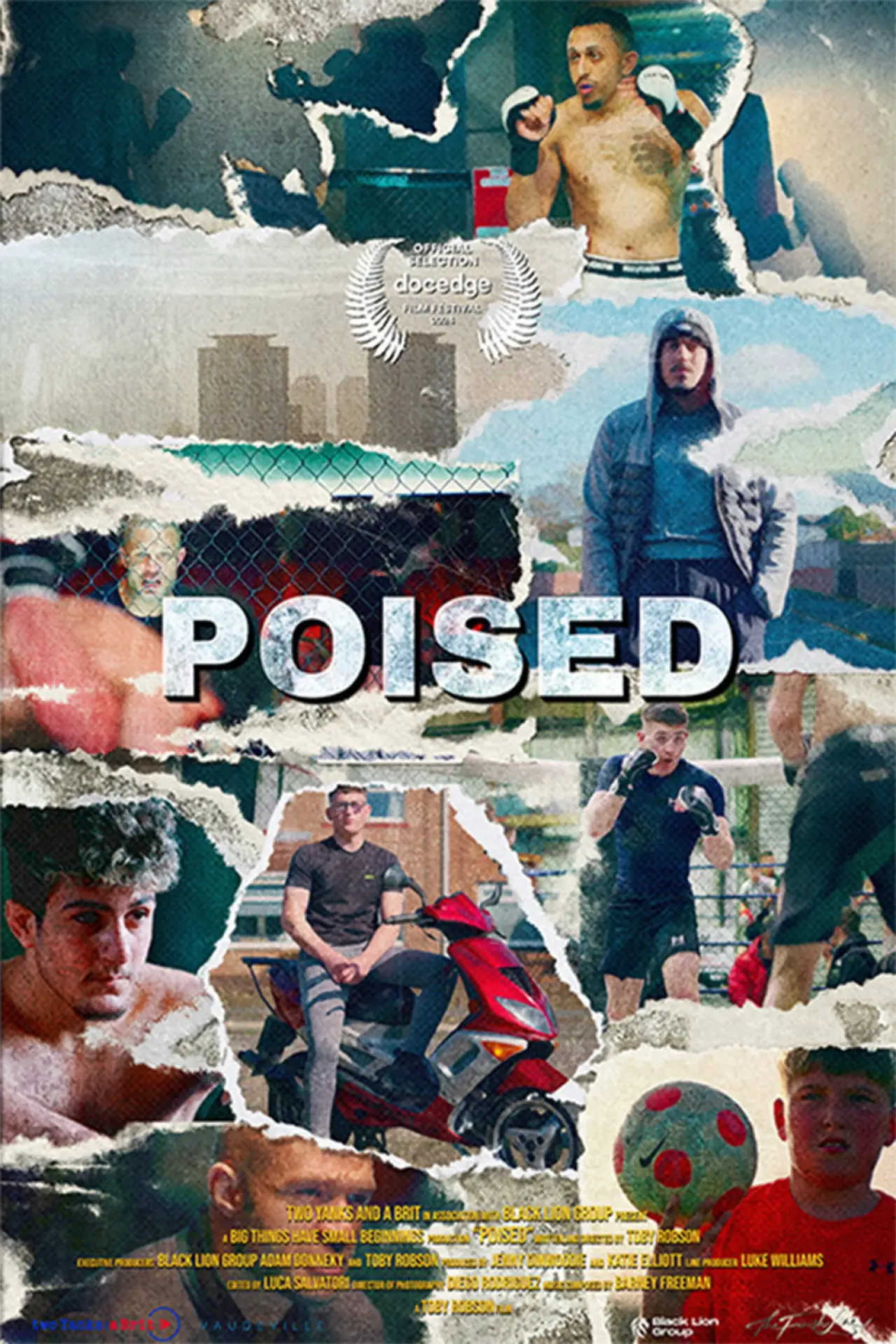 Plakat filmowy "Poised"