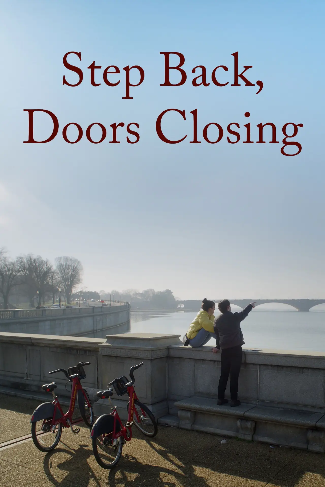 Plakat filmowy "Step Back, Doors Closing"