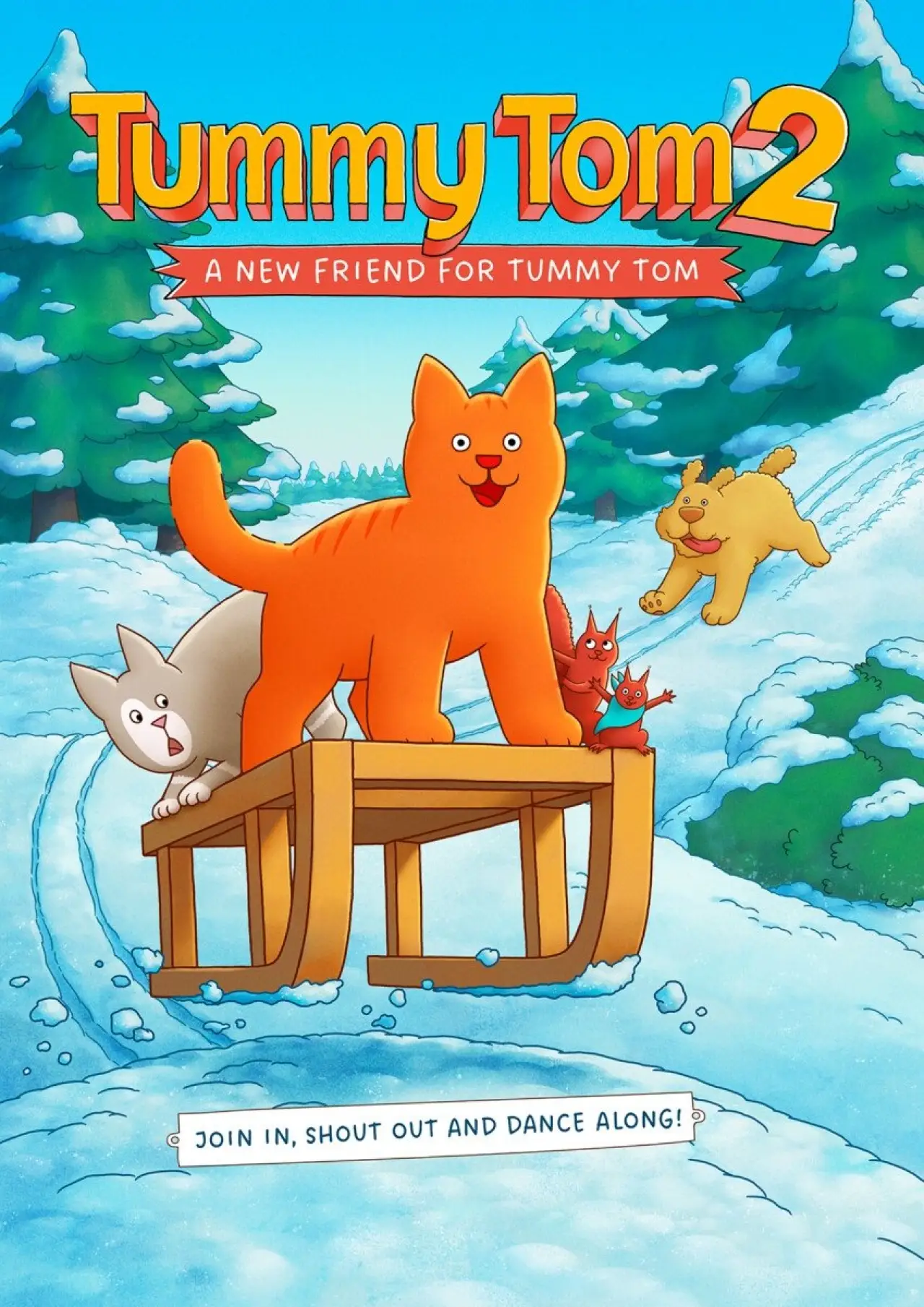 Plakat filmowy "Dikkie Dik 2: Een nieuwe vriend voor Dikkie Dik"
