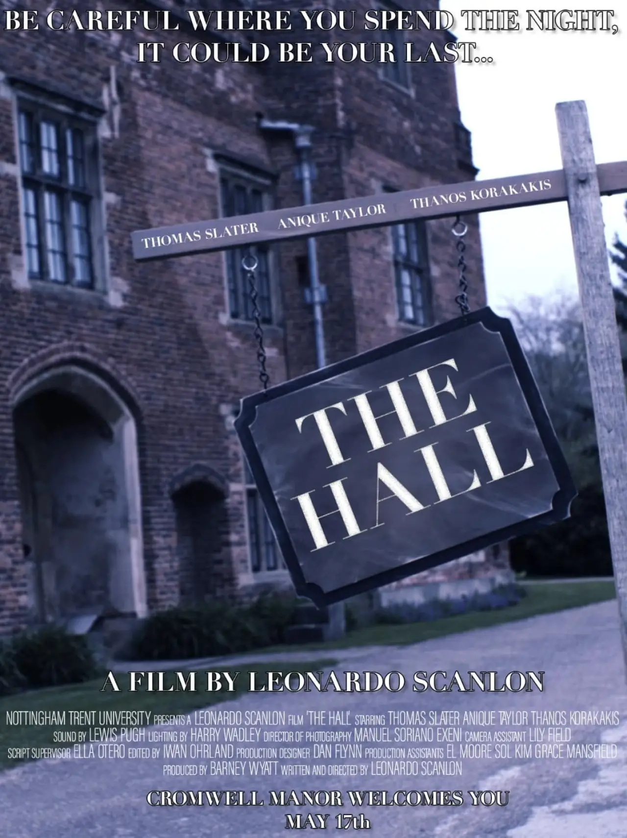 Plakat filmowy "The Hall"