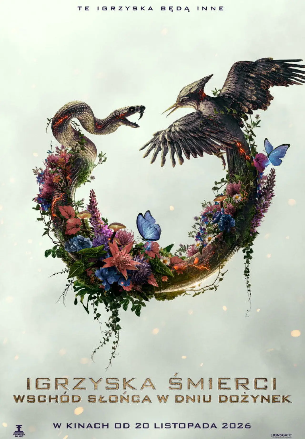 Plakat filmowy "Igrzyska śmierci: Wschód słońca w dniu dożynek"