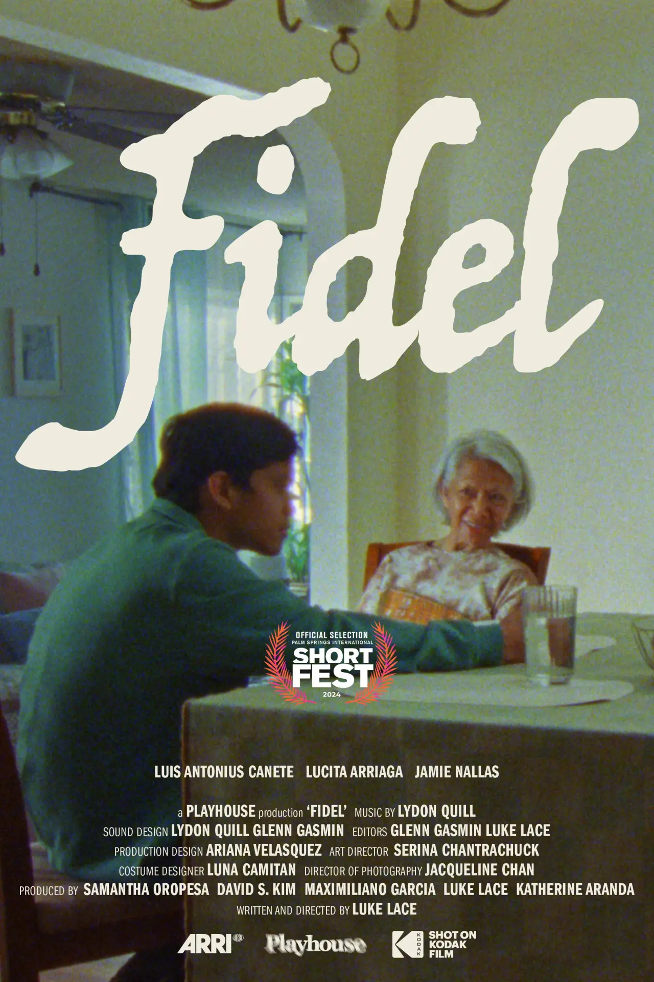 Plakat filmowy "Fidel"