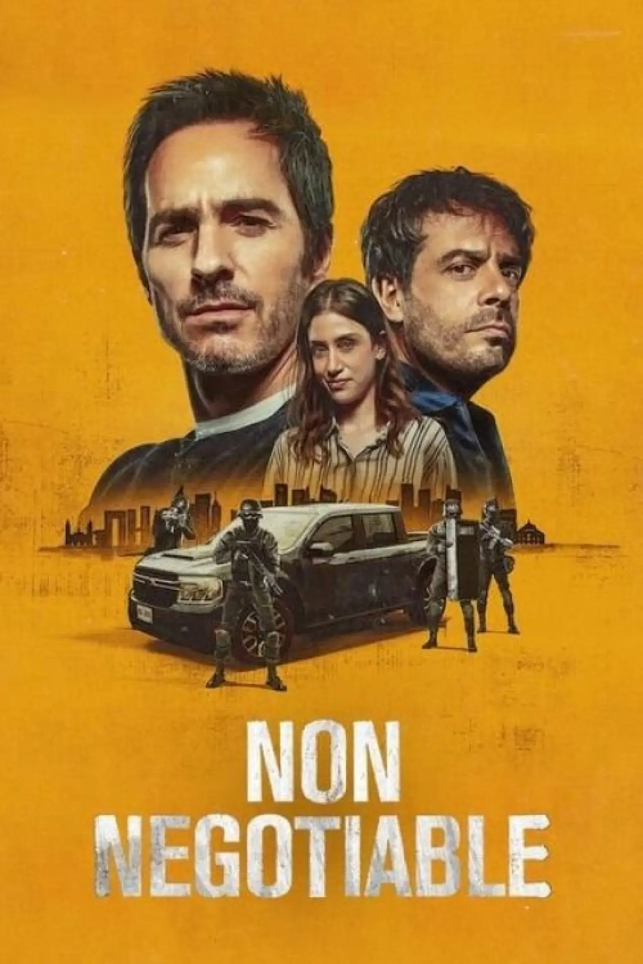 Plakat filmowy "Nie czas na negocjacje"