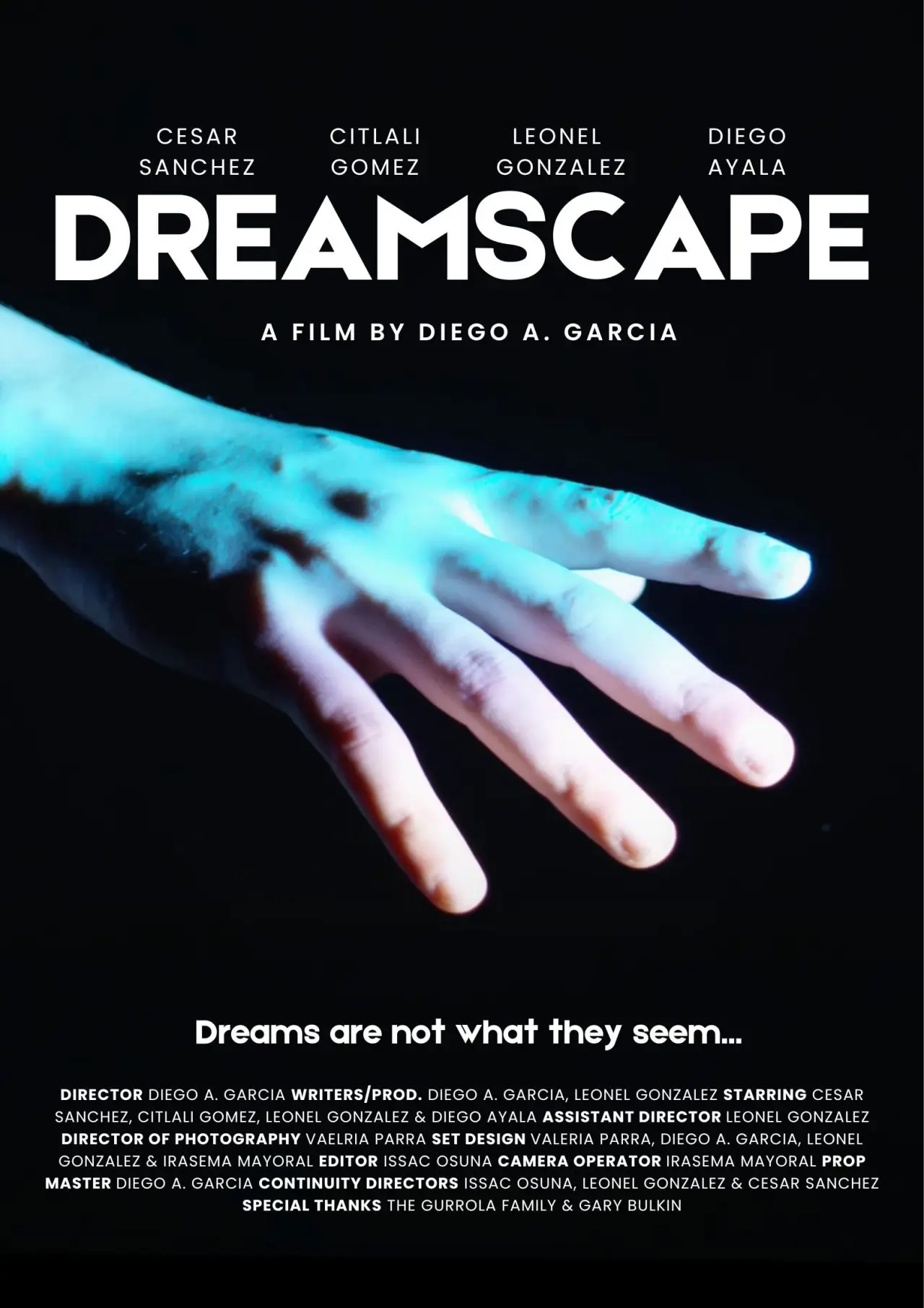 Plakat filmowy "Dreamscape"