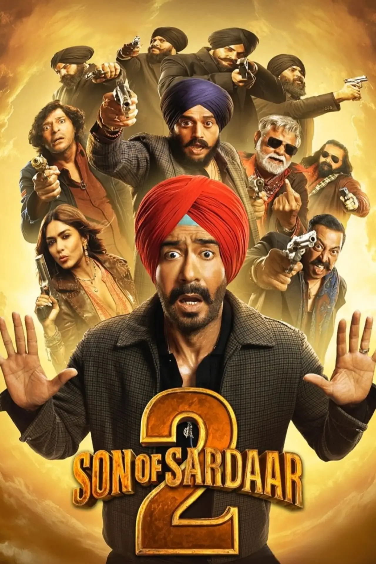 Plakat filmowy "सन ऑफ़ सरदार २"