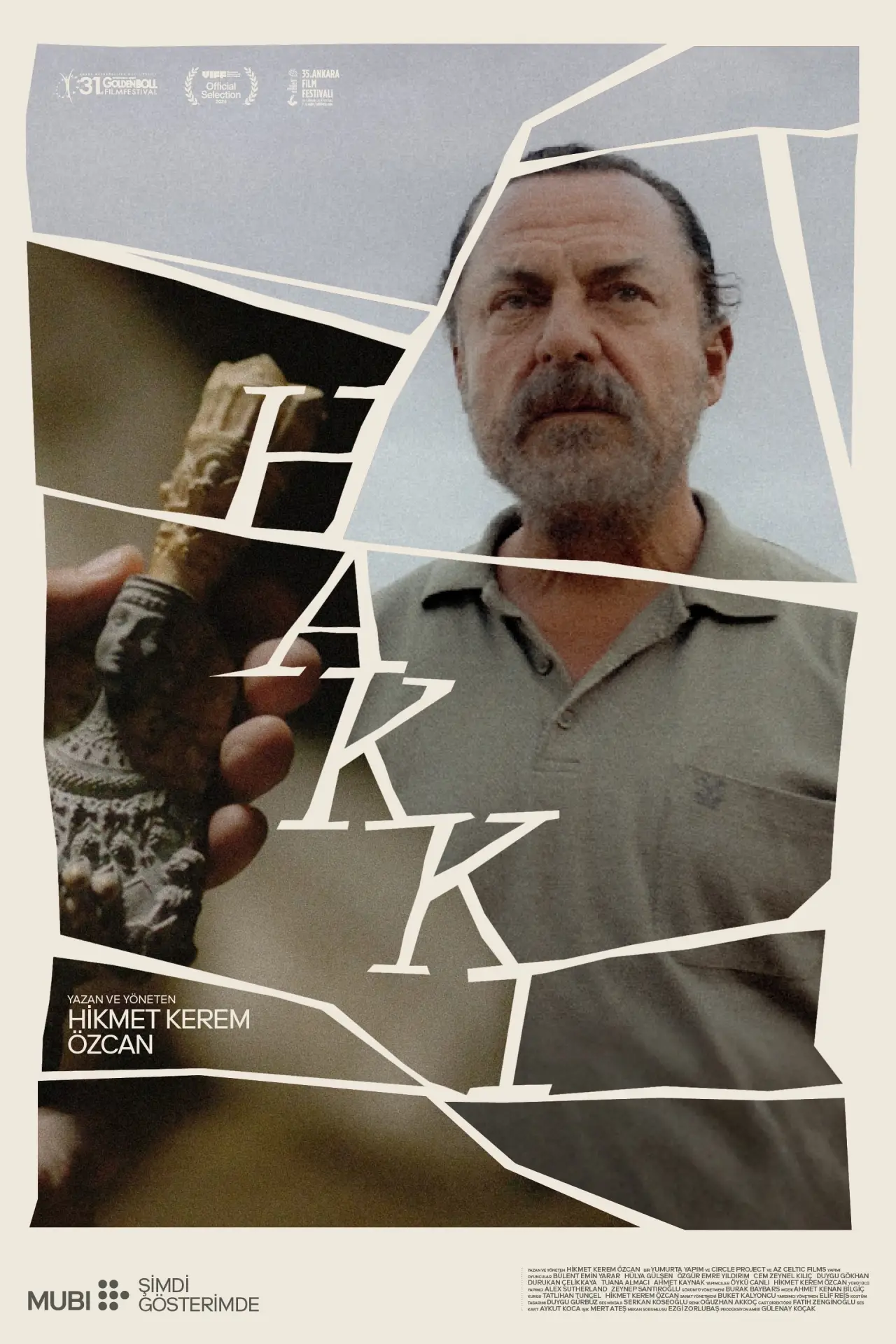 Plakat filmowy "Hakkı"