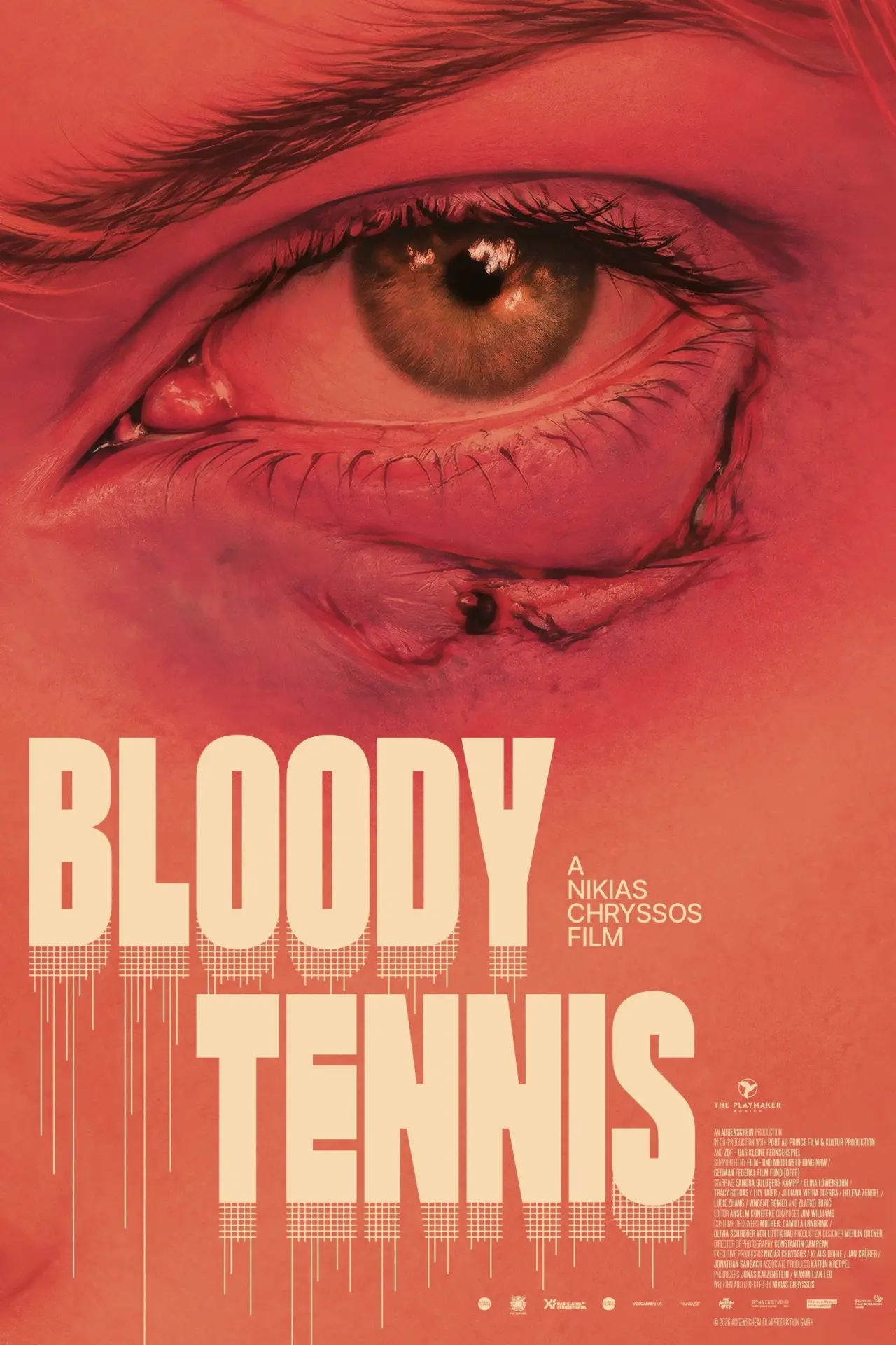 Plakat filmowy "Bloody Tennis"