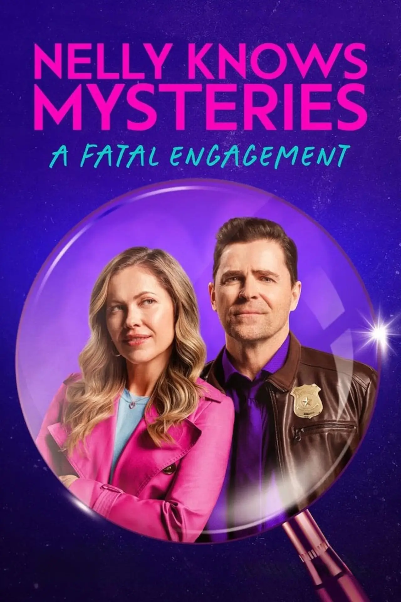 Plakat filmowy "Nelly Knows Mysteries: A Fatal Engagement"
