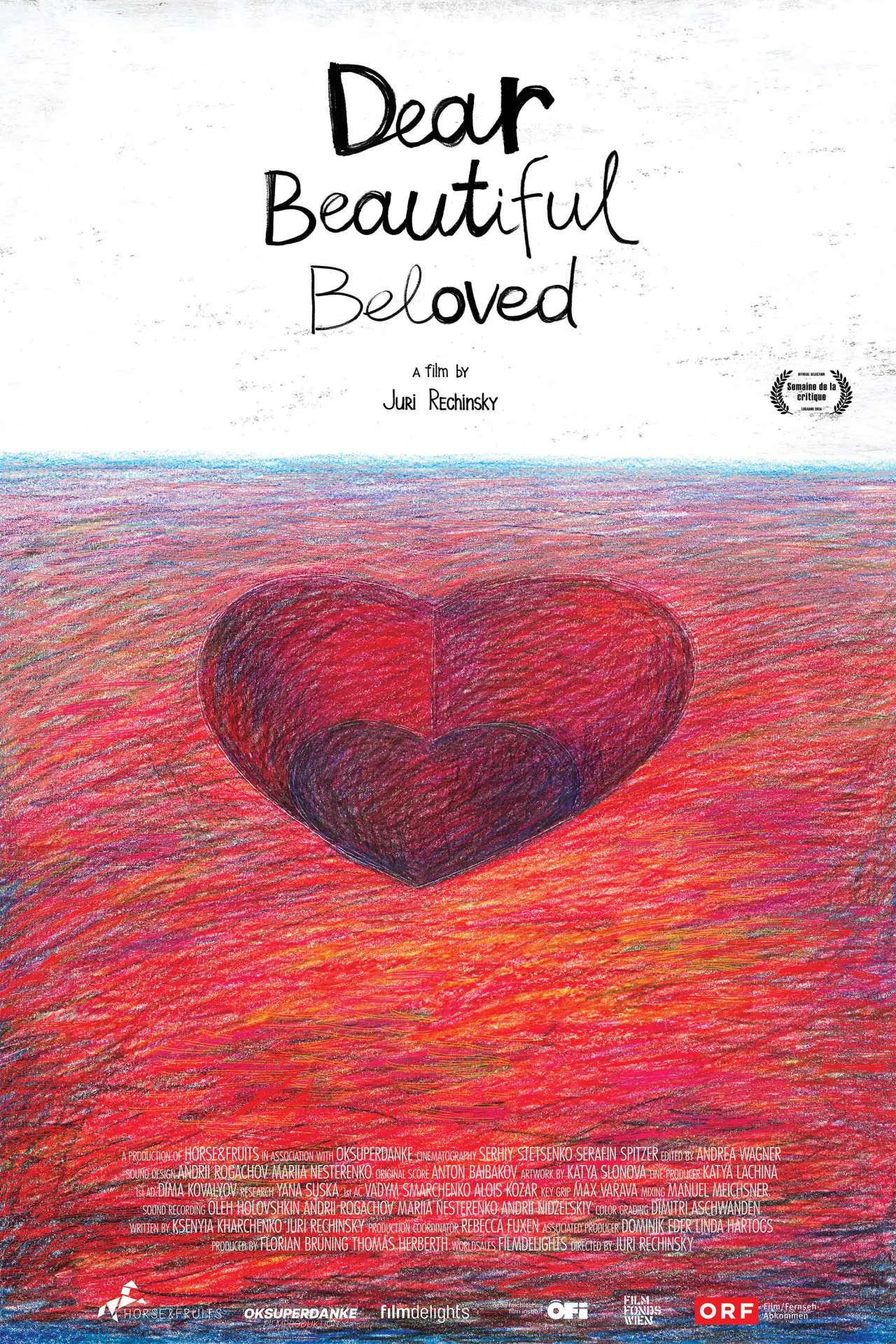 Plakat filmowy "Dear Beautiful Beloved"