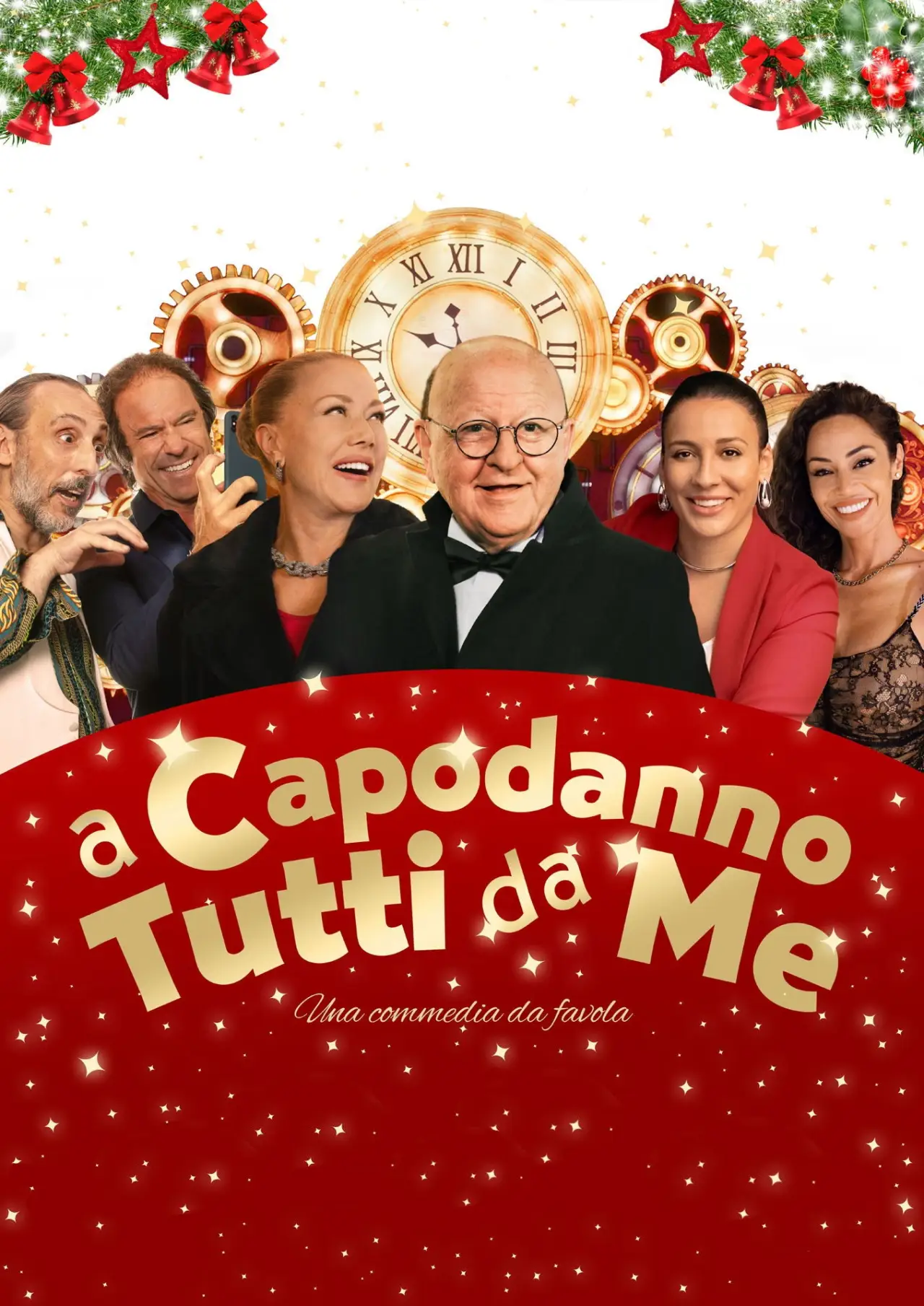 Plakat filmowy "A Capodanno tutti da me"