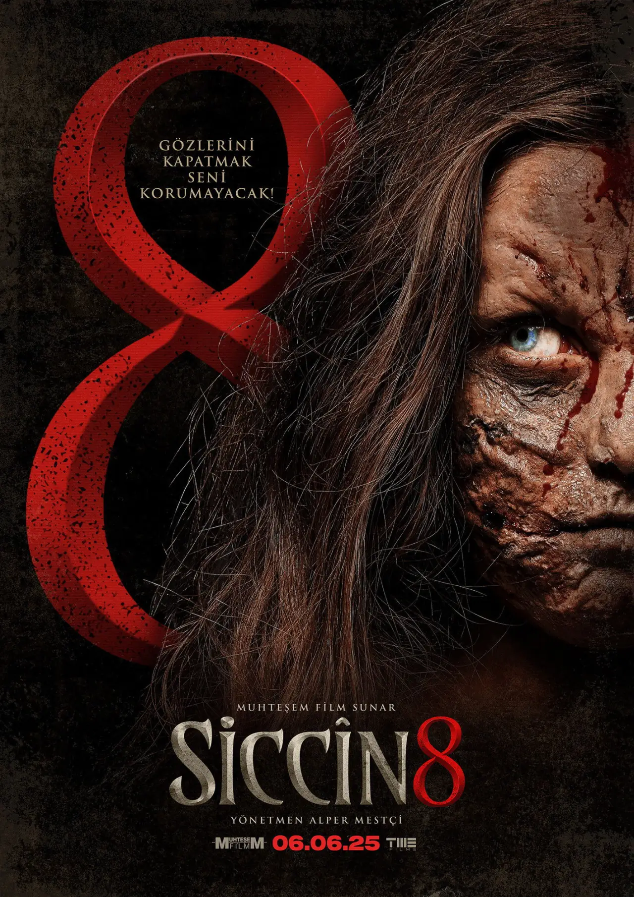 Plakat filmowy "Siccīn 8"
