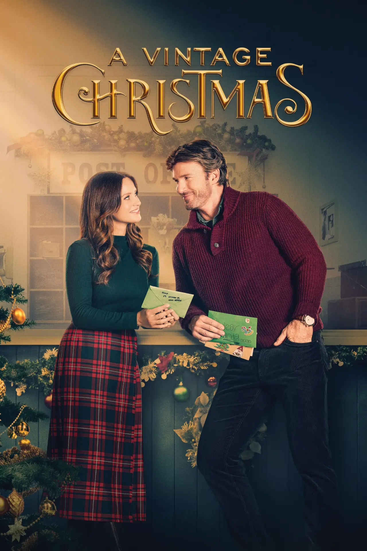 Plakat filmowy "A Vintage Christmas"