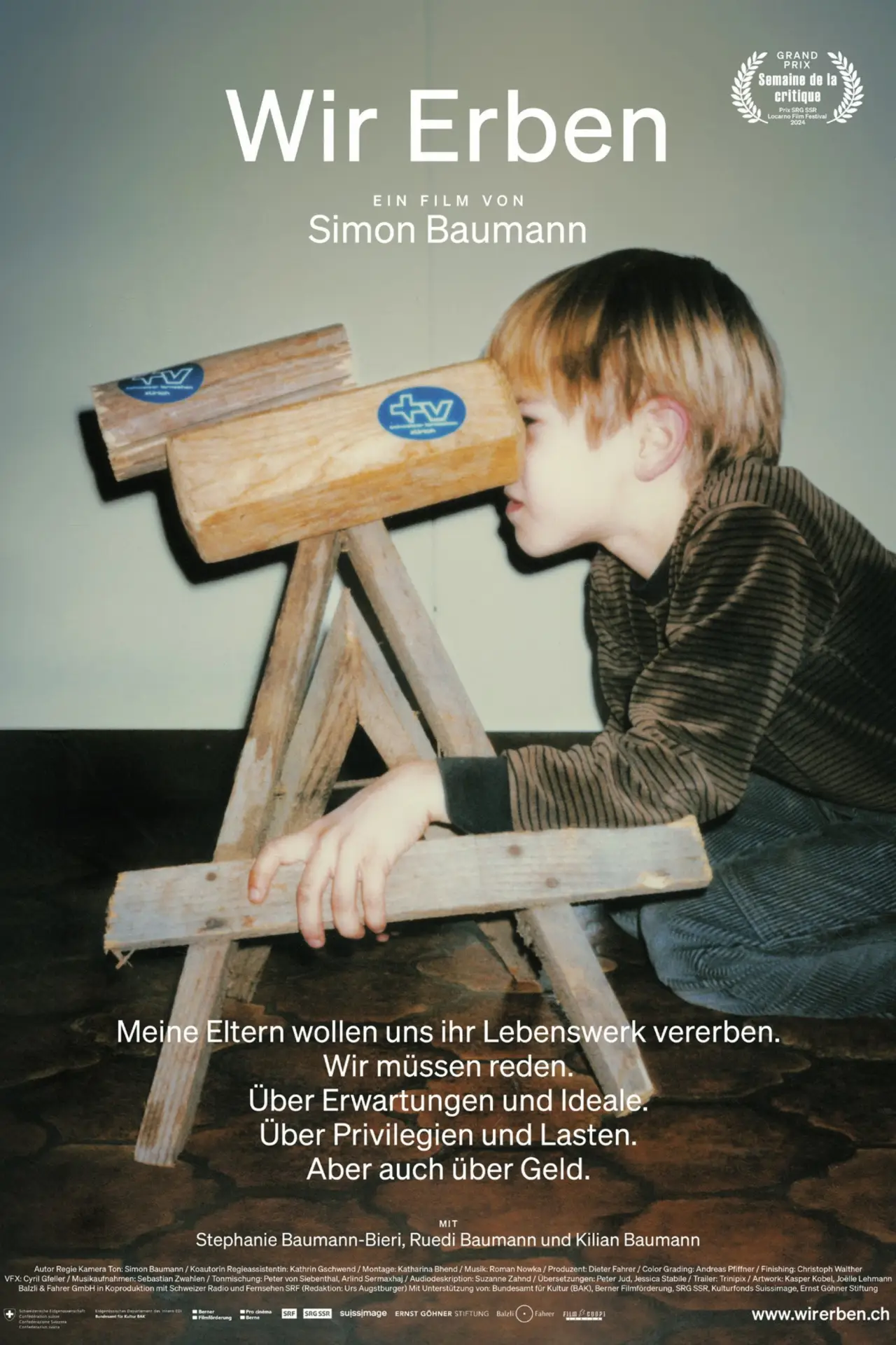 Plakat filmowy "Wir Erben"