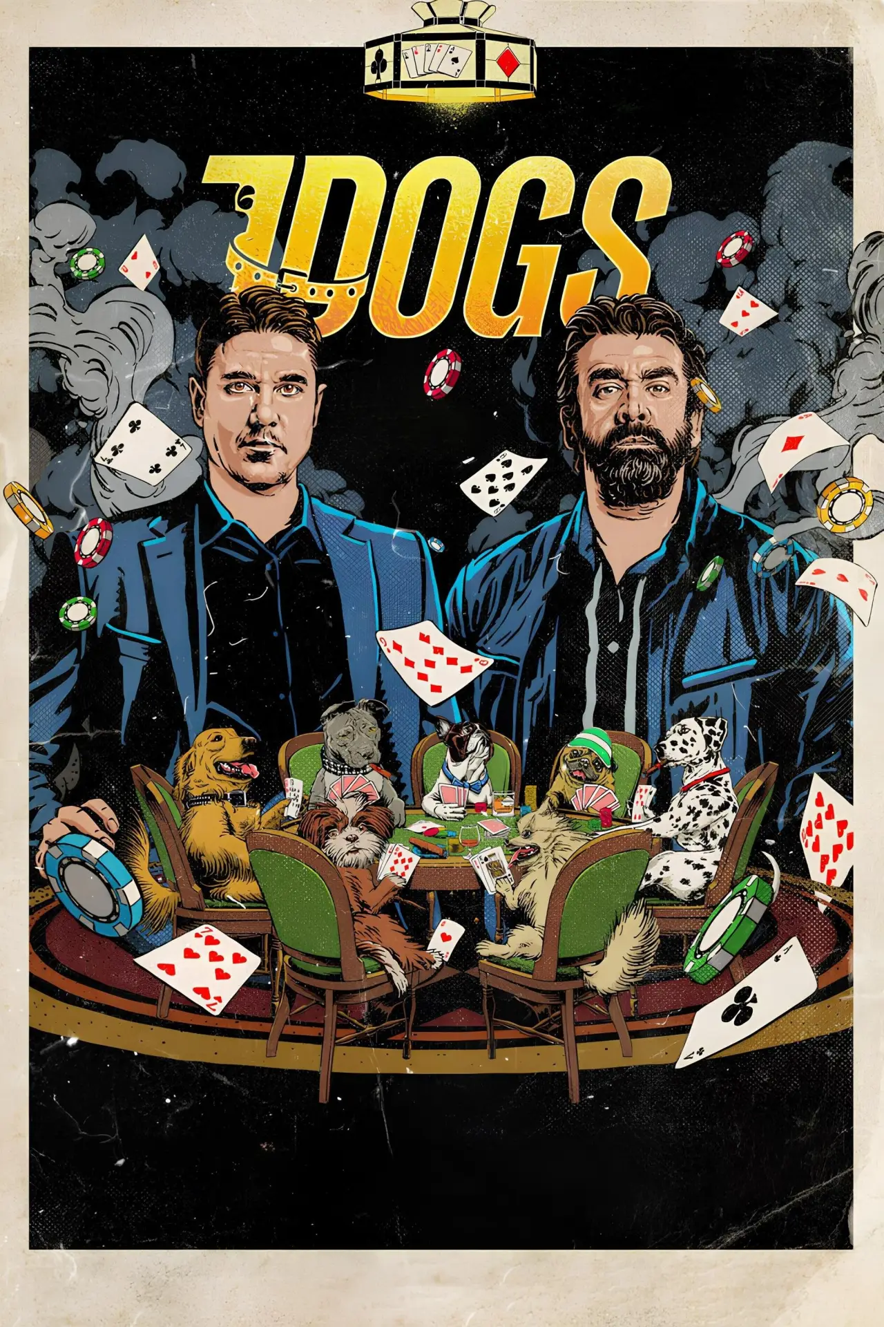 Plakat filmowy "7 كلاب"