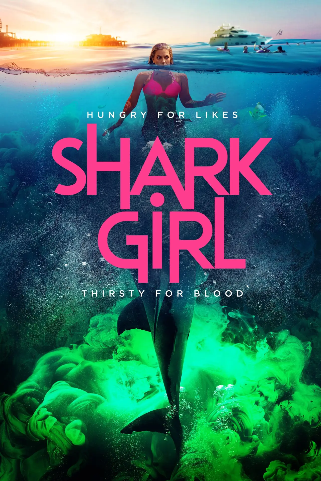Plakat filmowy "Shark Girl"