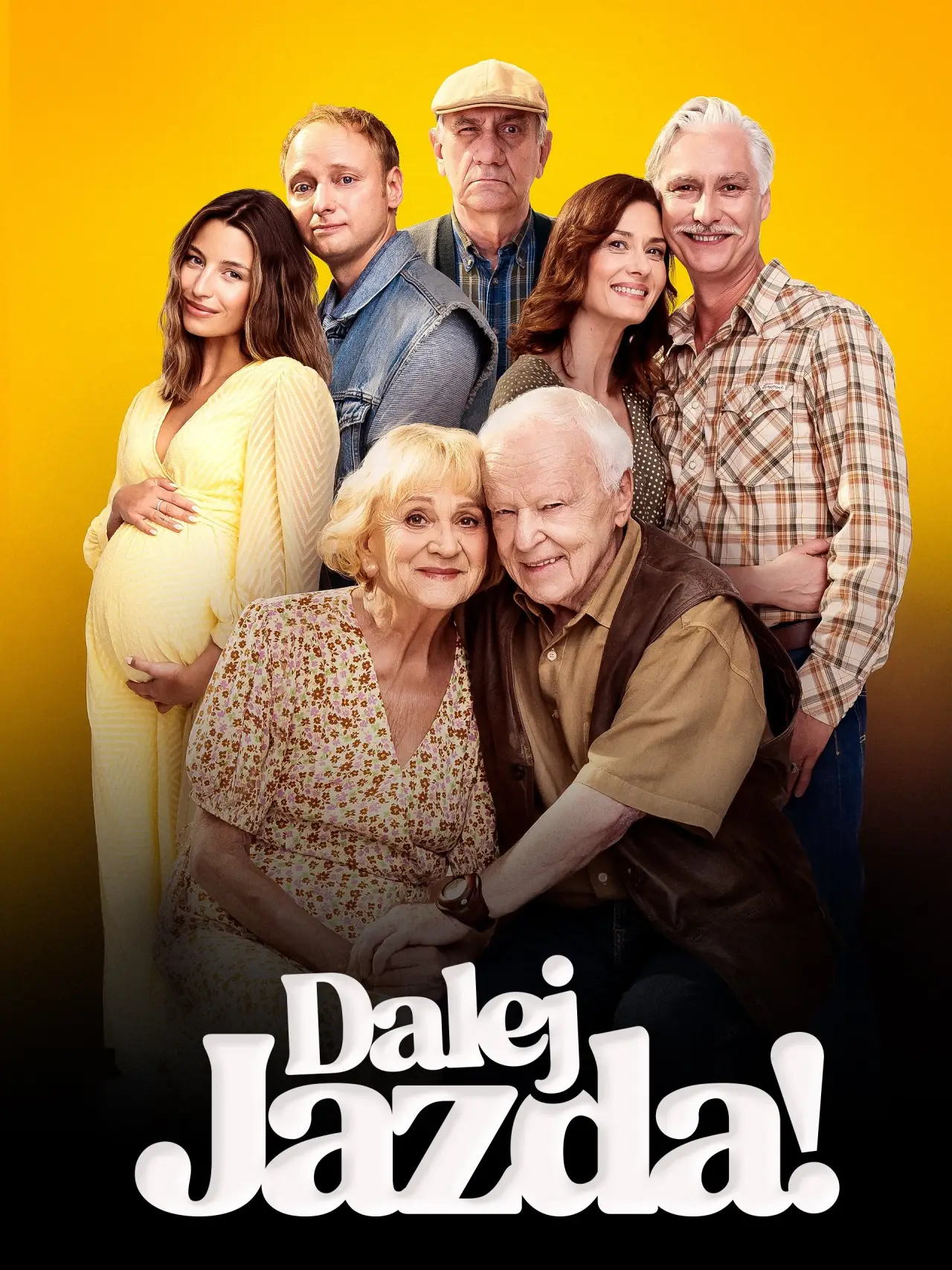 Plakat filmowy "Dalej jazda!"