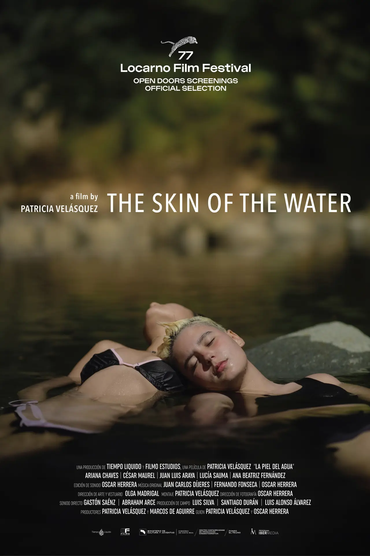 Plakat filmowy "La piel del agua"
