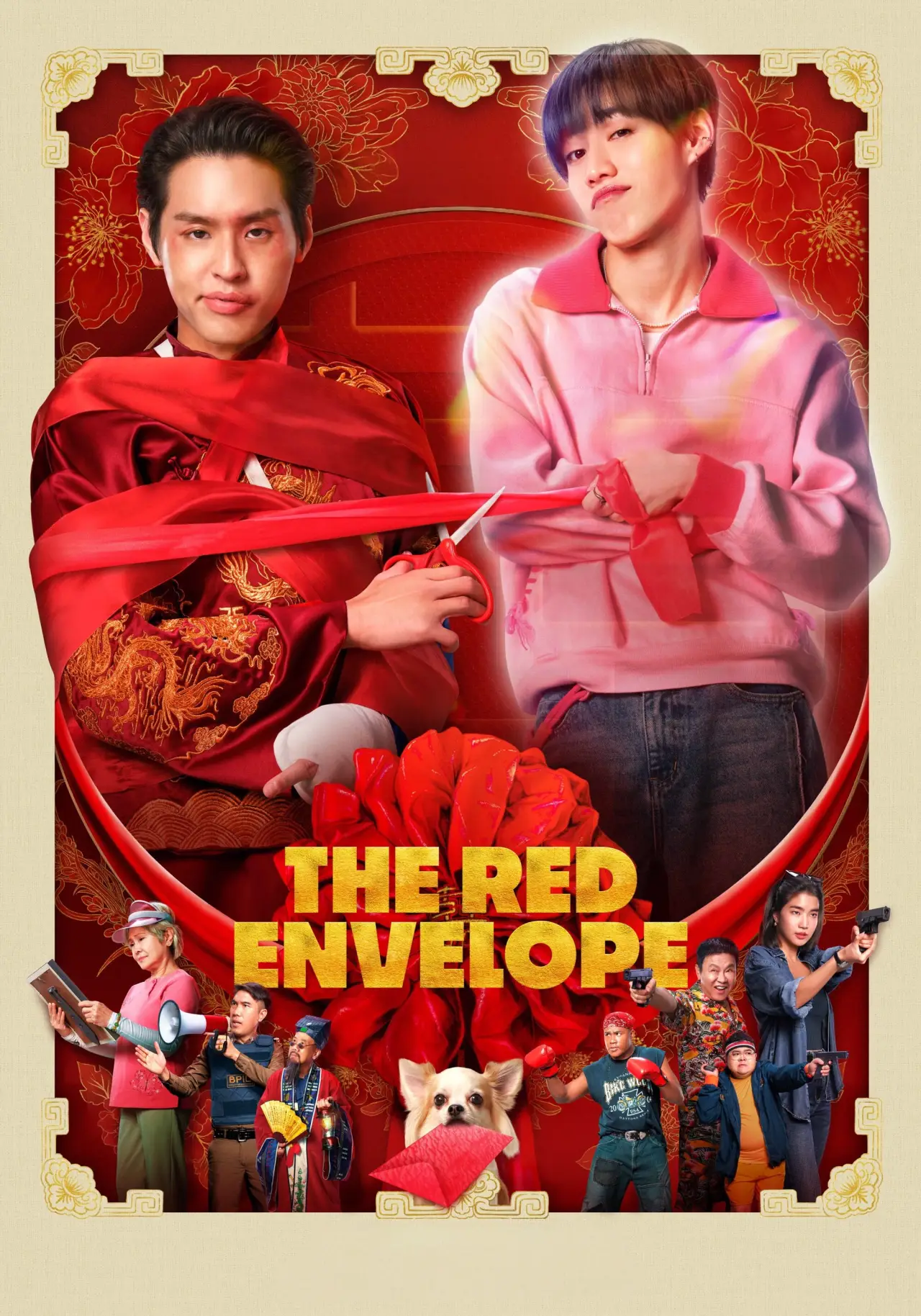 Plakat filmowy "ซองแดงแต่งผี"