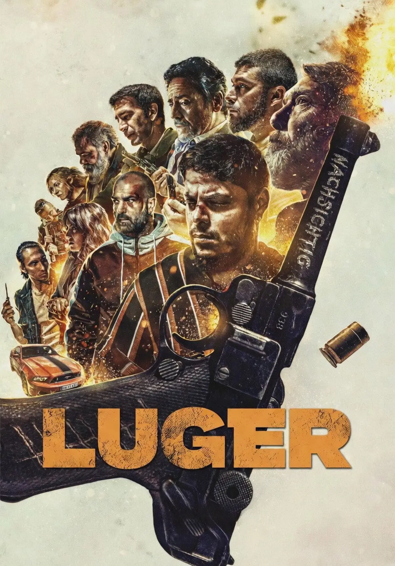 Plakat filmowy "Luger"