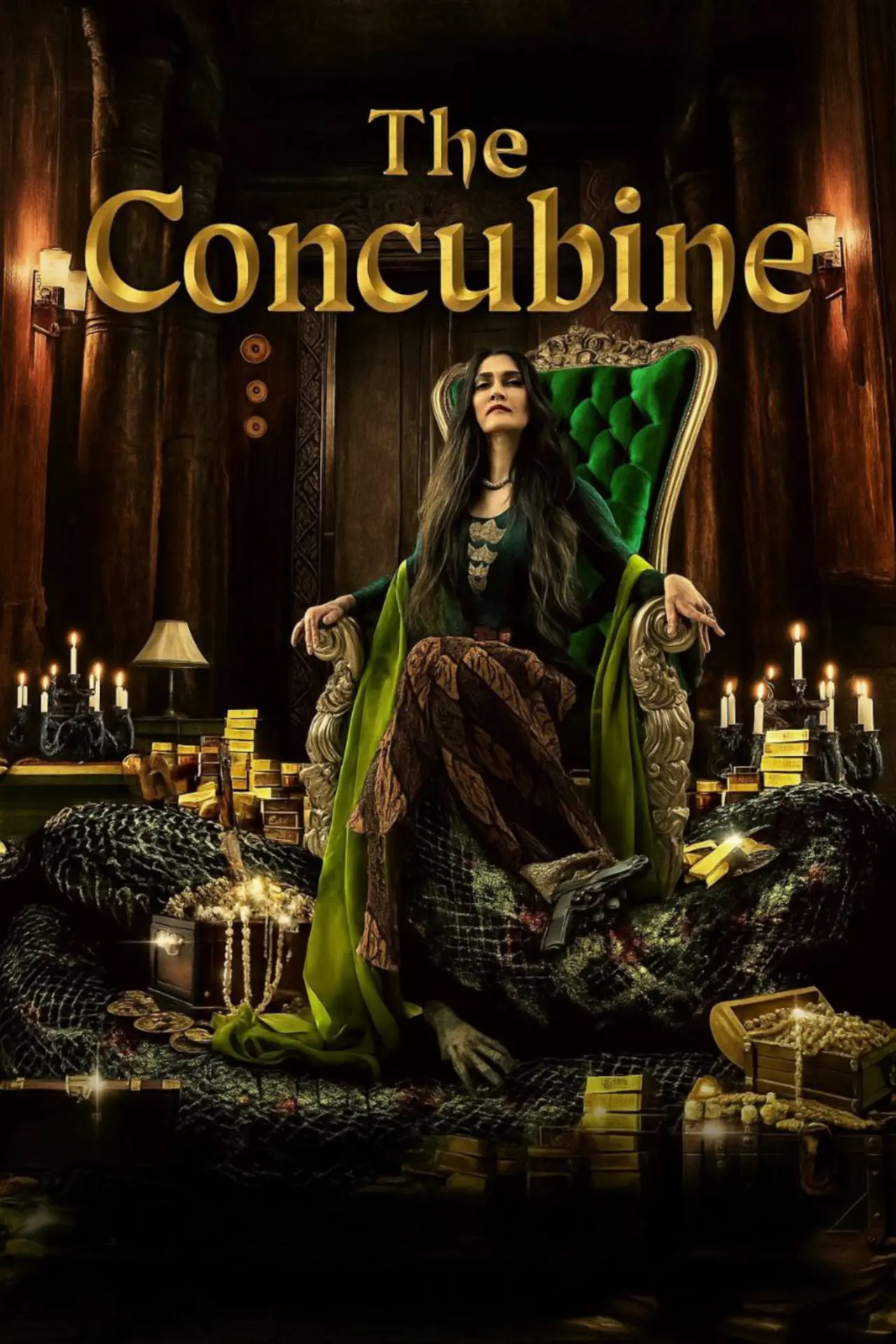 Plakat filmowy "Gundik"