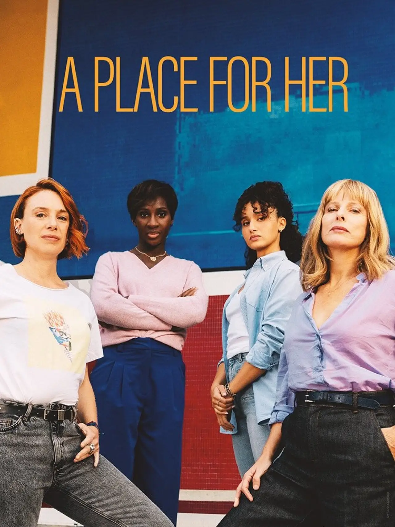 Plakat filmowy "La maison des femmes"
