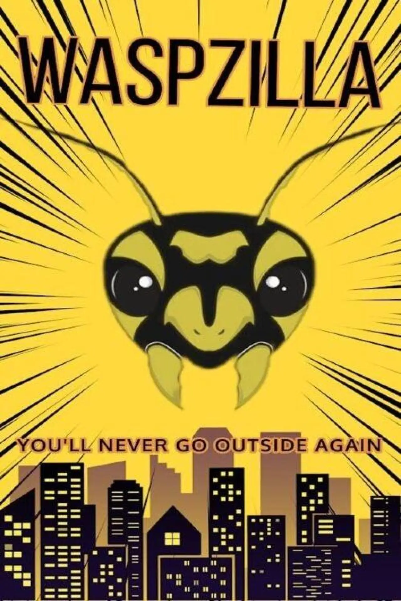 Plakat filmowy "Waspzilla"