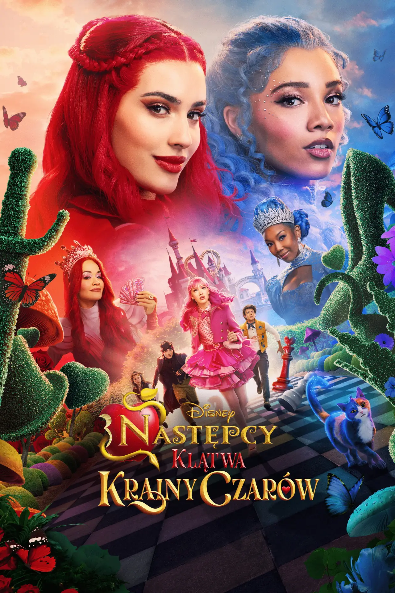 Plakat filmowy "Descendants: Wicked Wonderland"