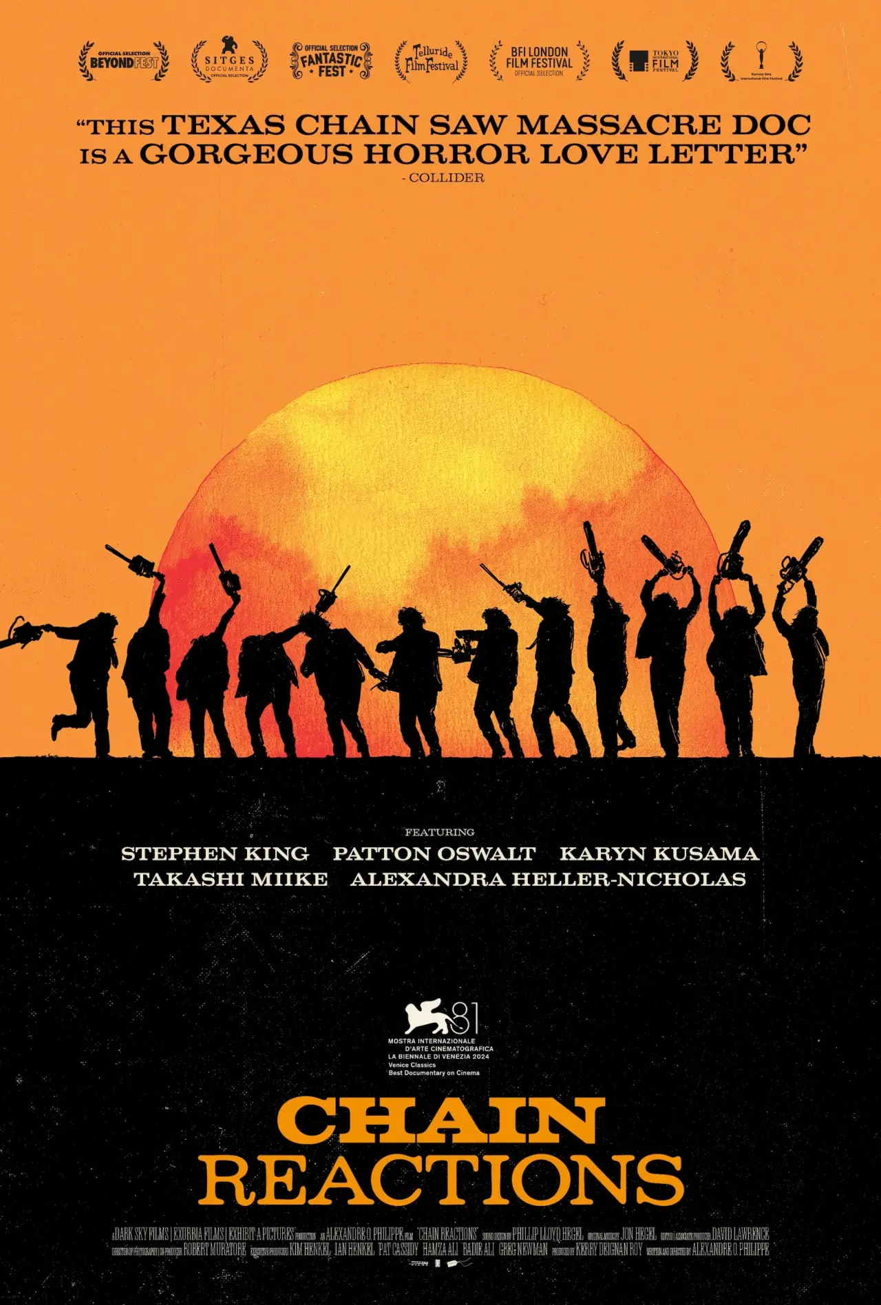Plakat filmowy "Chain Reactions"